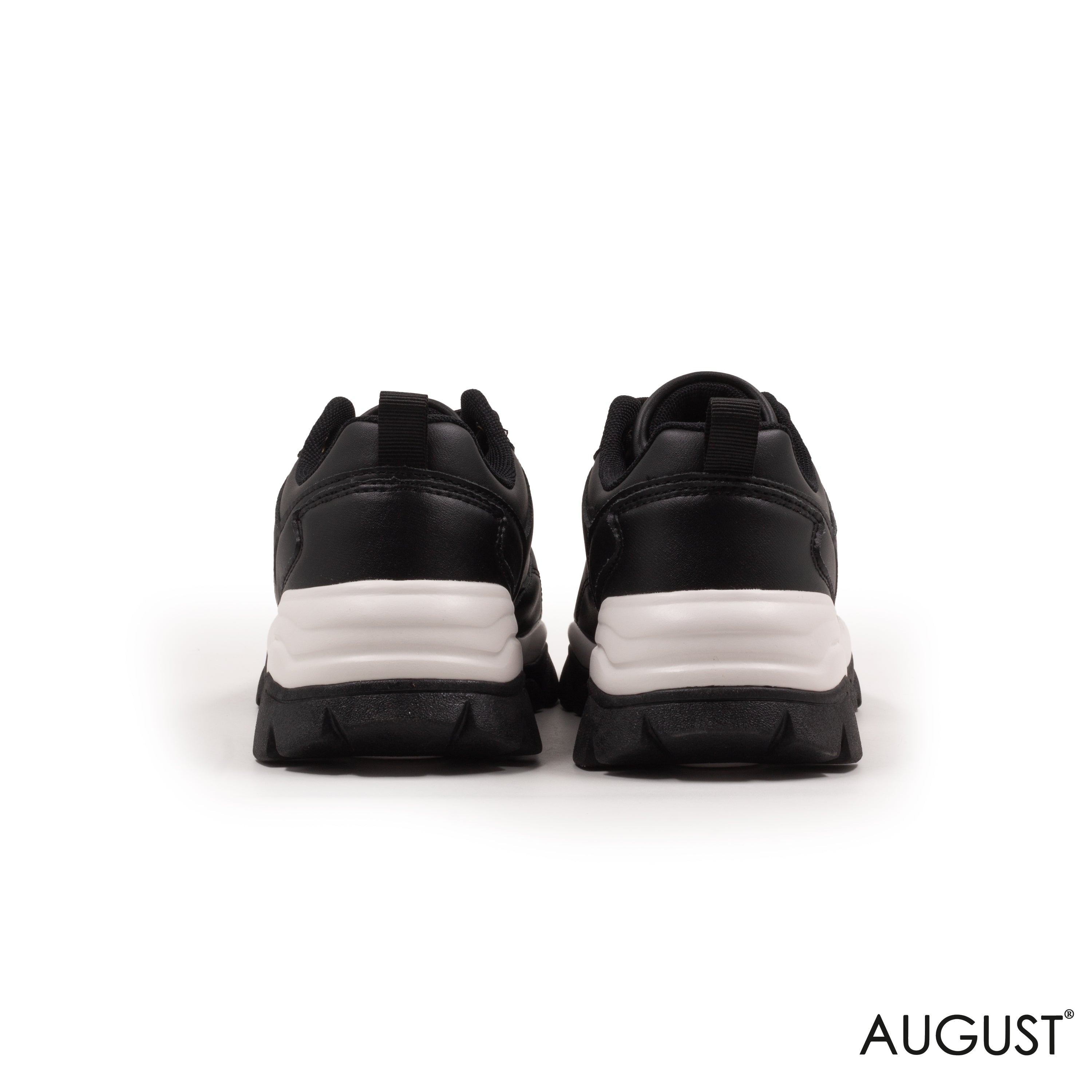 CHUNKY LEATHER SNEAKERS WITH SPECIAL DESIGN