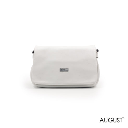 WHITE LEATHER BAG