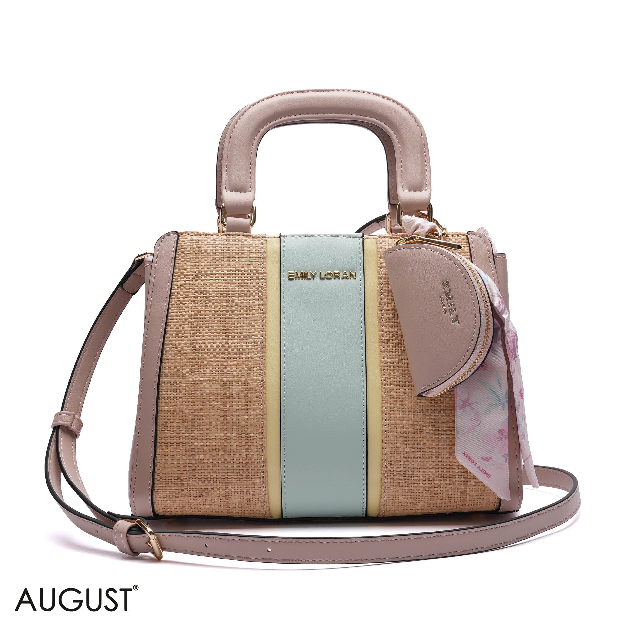 TOP-HANDLE BAG WITH COIN PURSE