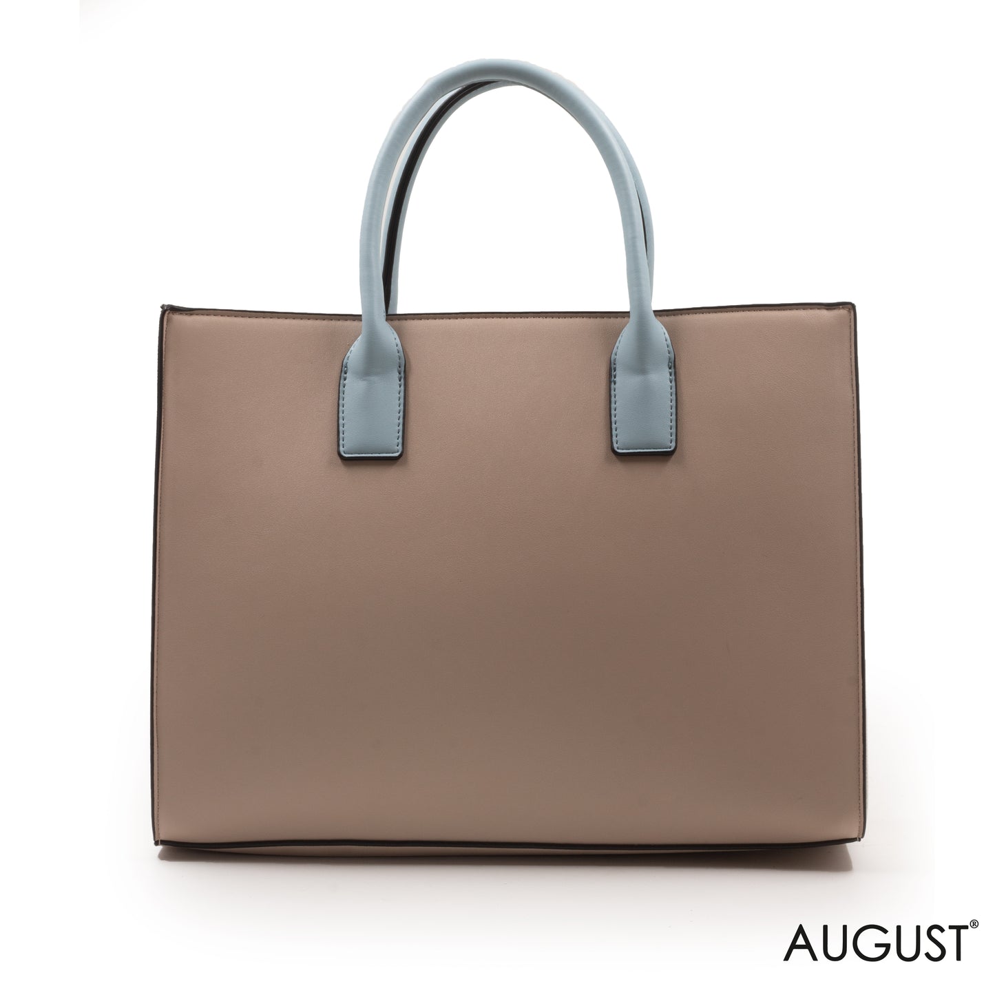 EMILY LORAN EMBOSSED LEATHER HANDBAG-LARGE