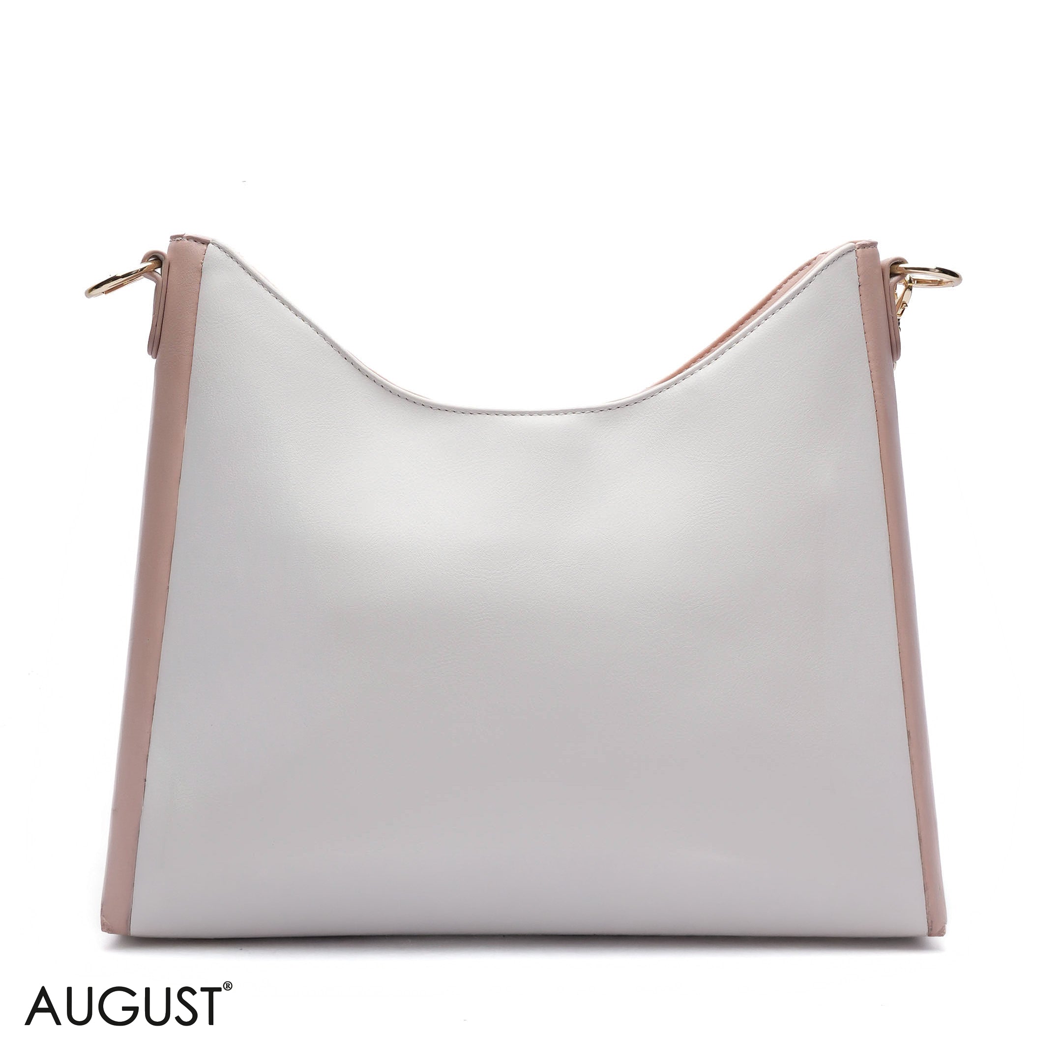 EMBOSSED ROSE SHOULDER BAG SET