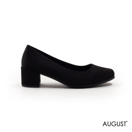 BLOCK HEEL COMFY LEATHER SHOES
