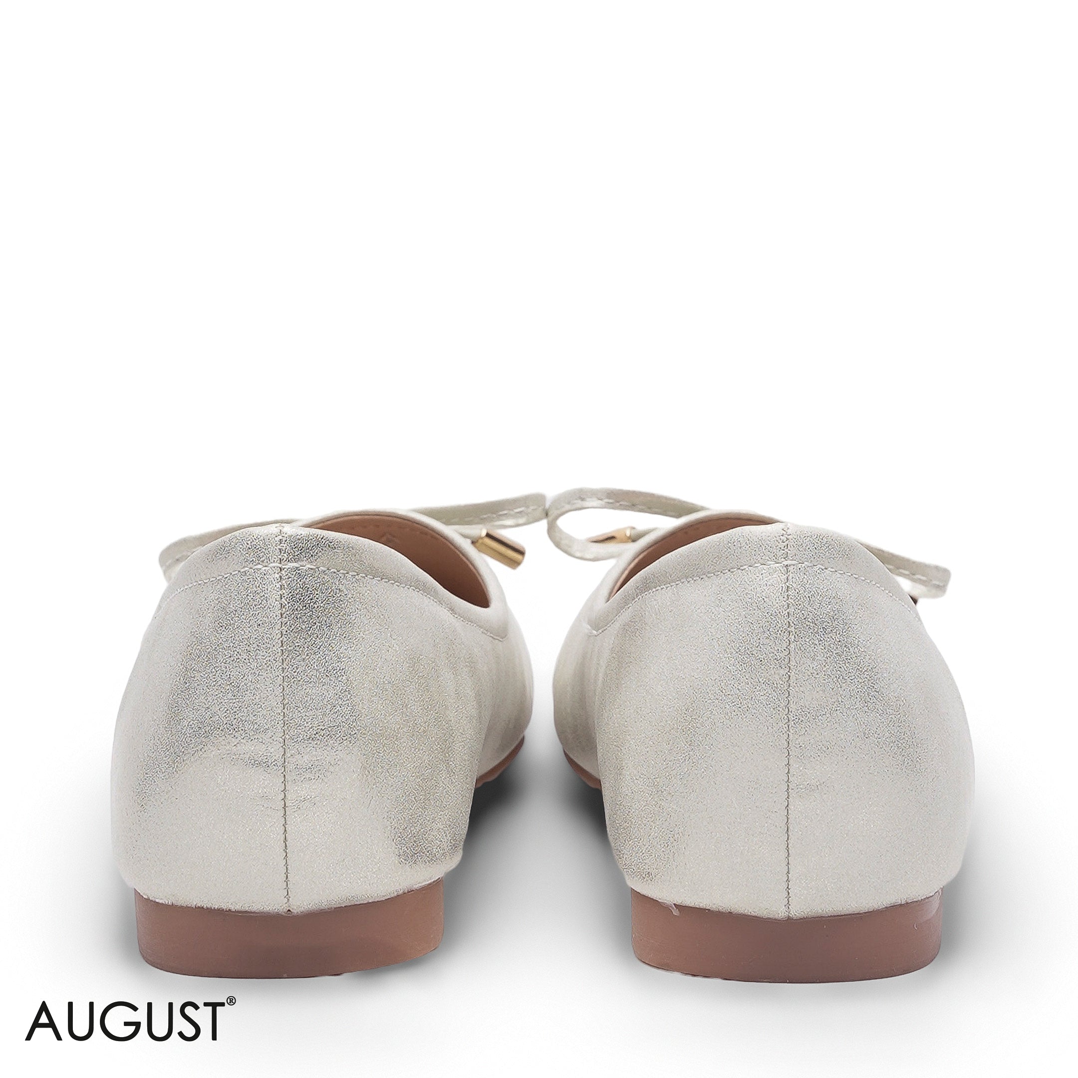 ELEGANT GOLD BOW ACCENT FLAT