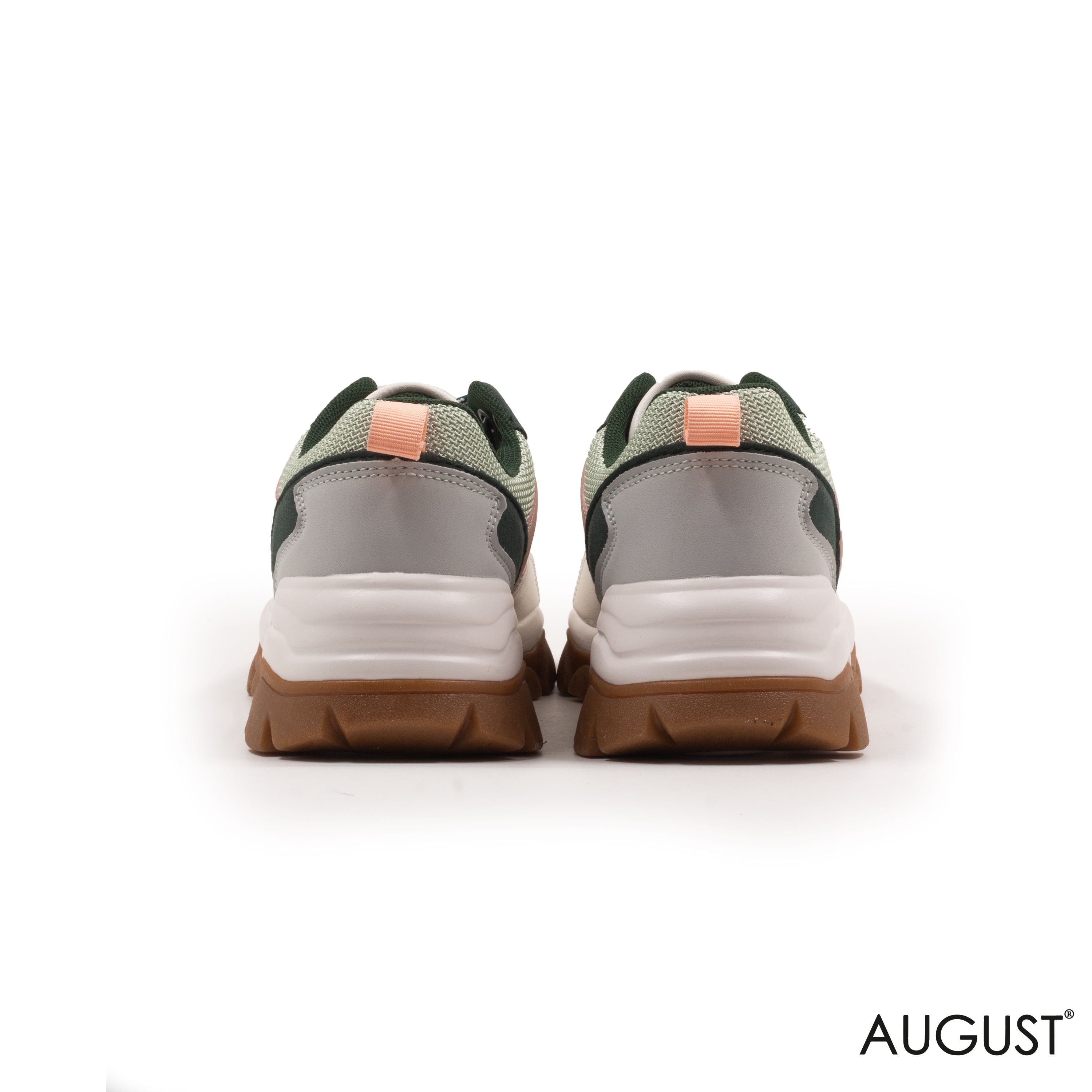 CHUNKY LEATHER SNEAKERS WITH SPECIAL DESIGN