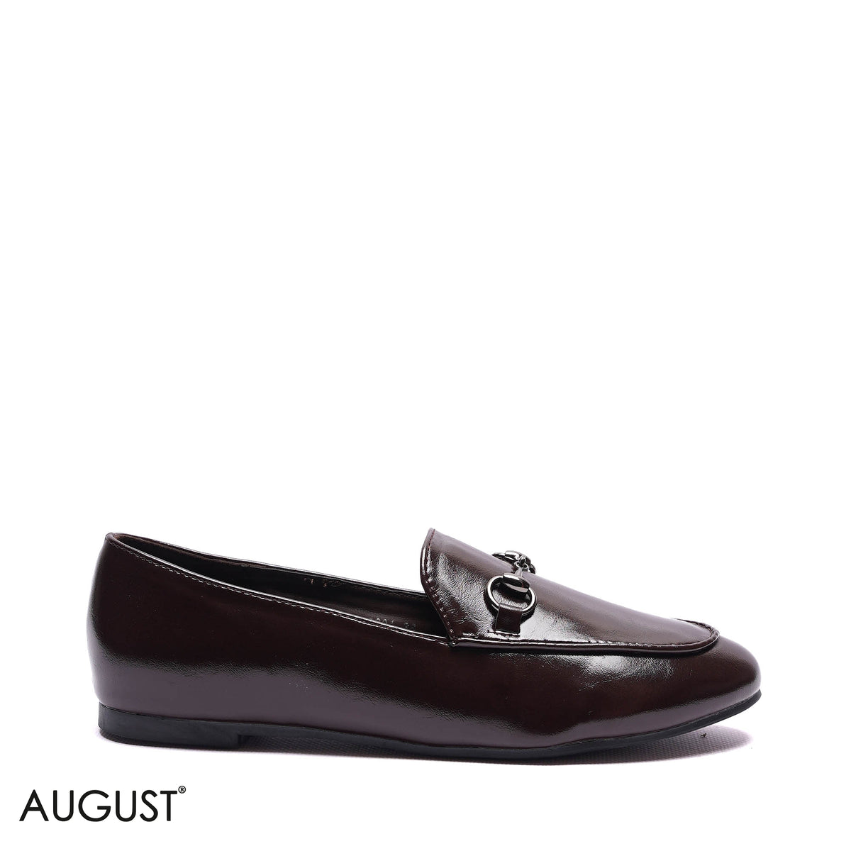HORSEBIT LEATHER-LOOK LOAFERS