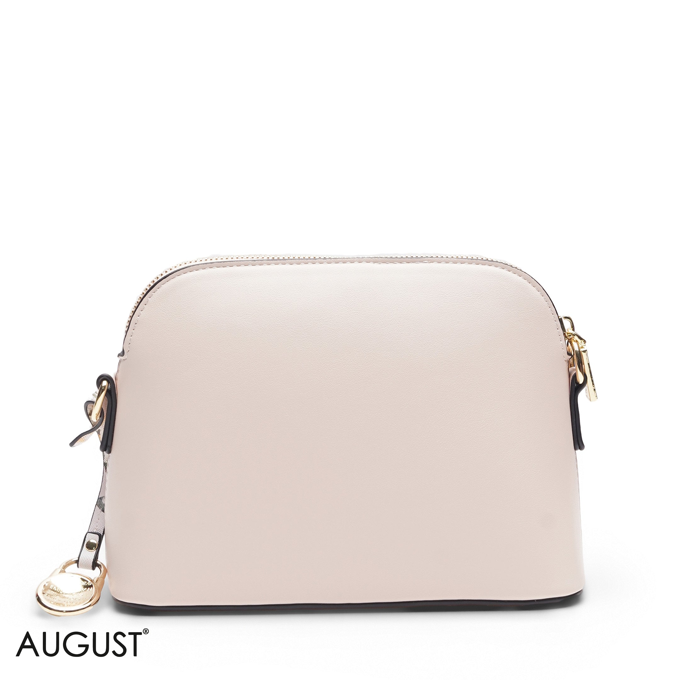 FLORAL WHITE TOP HANDLE BAG