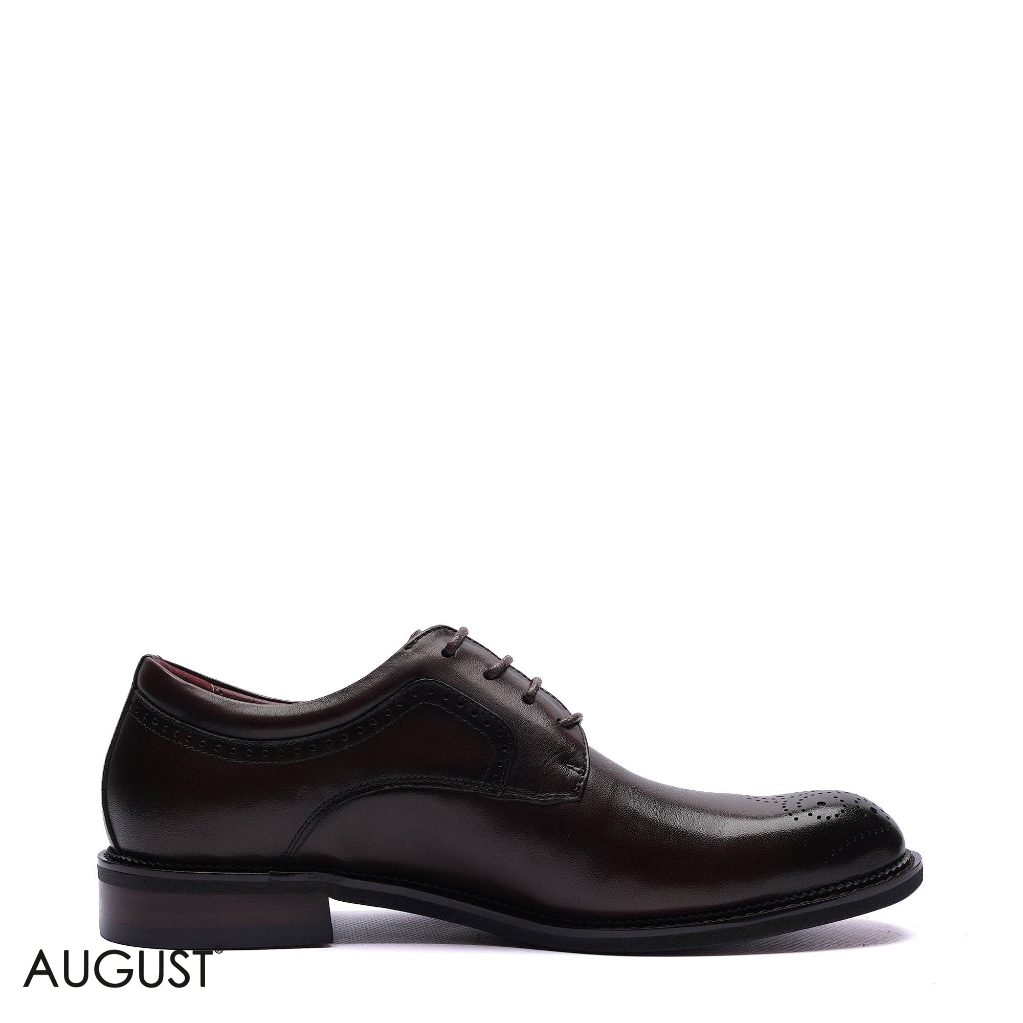 Premium Leather Brogue Derby Shoes