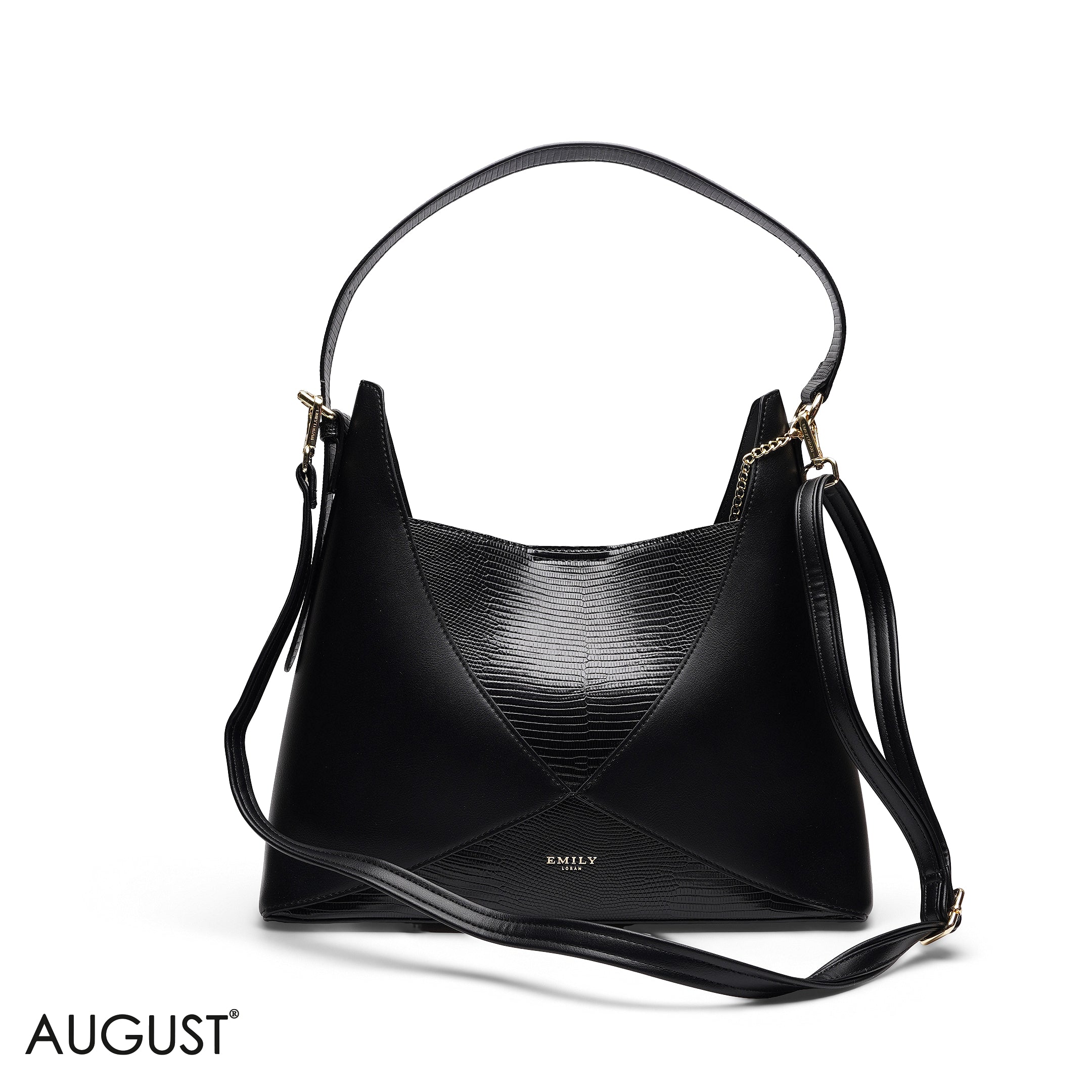 EMILY LORAN HOBO BAG WITH POUCH