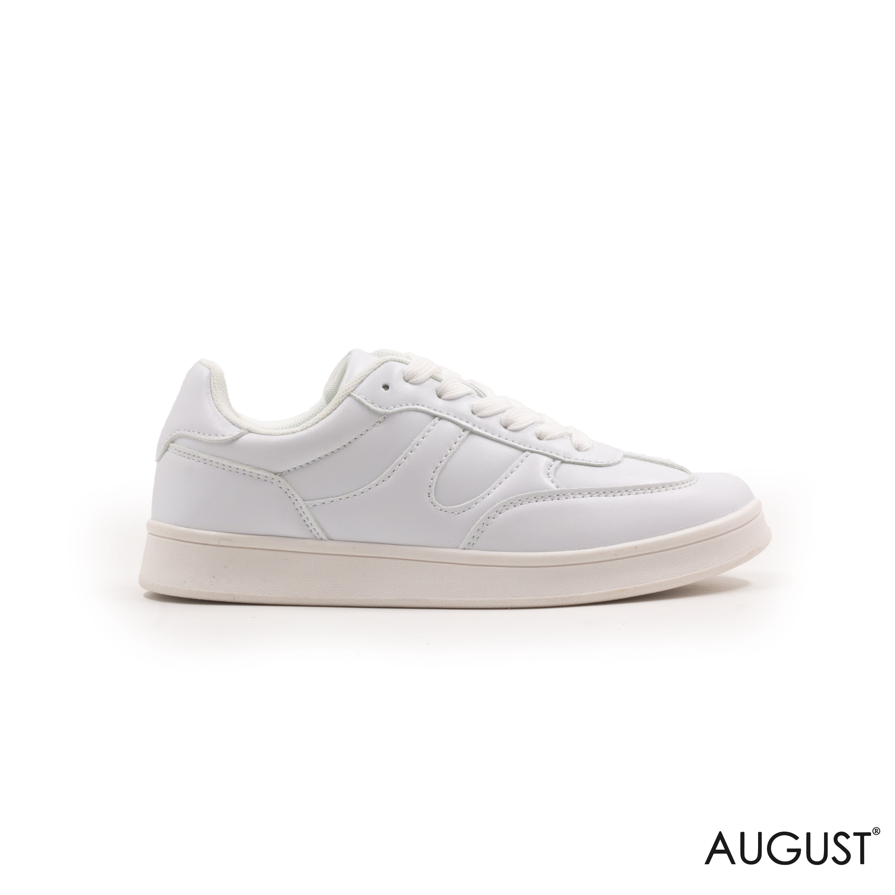 WHITE SNEAKERS WITH THIN- SOLE