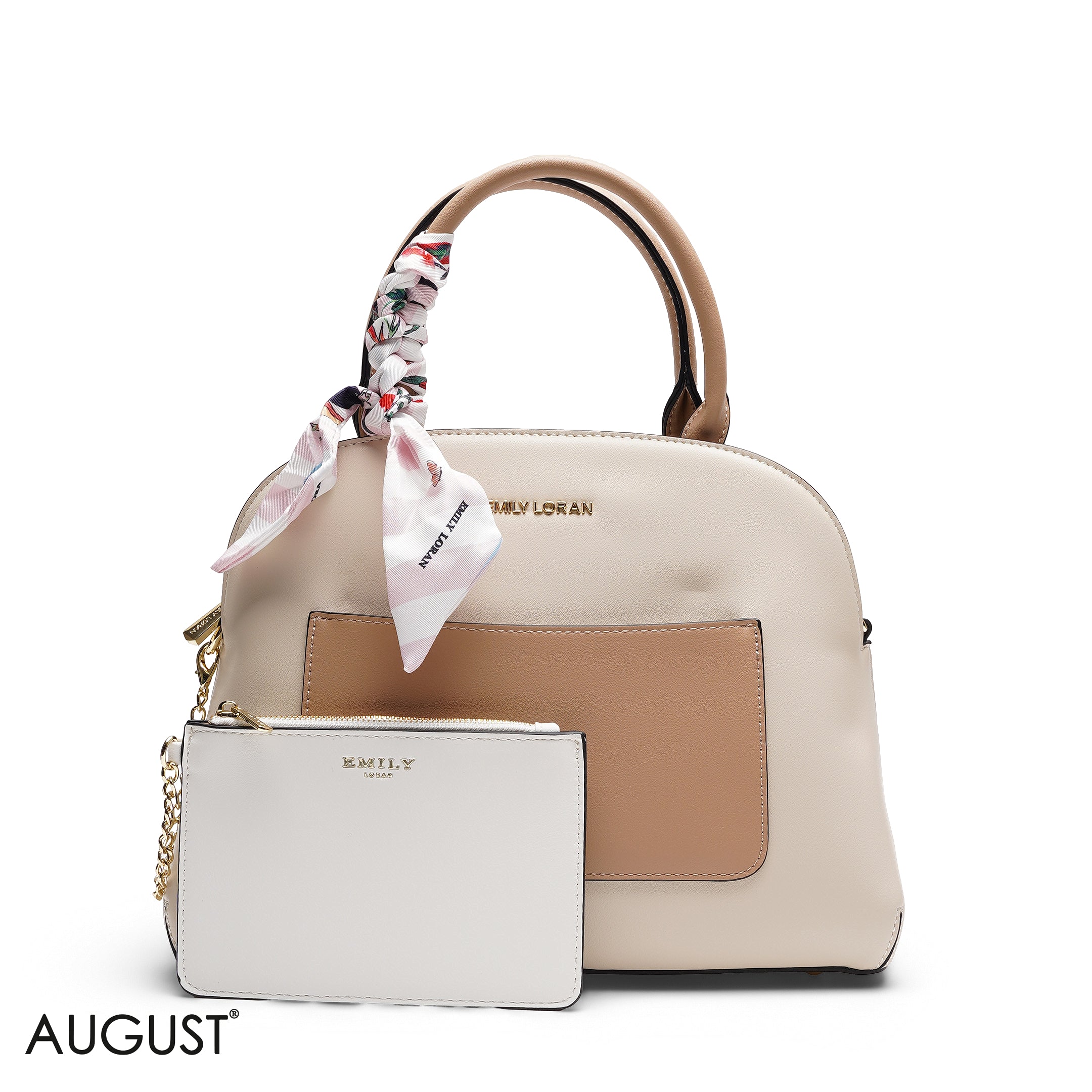 DOME TOP-HANDLE WITH A POUCH BAG