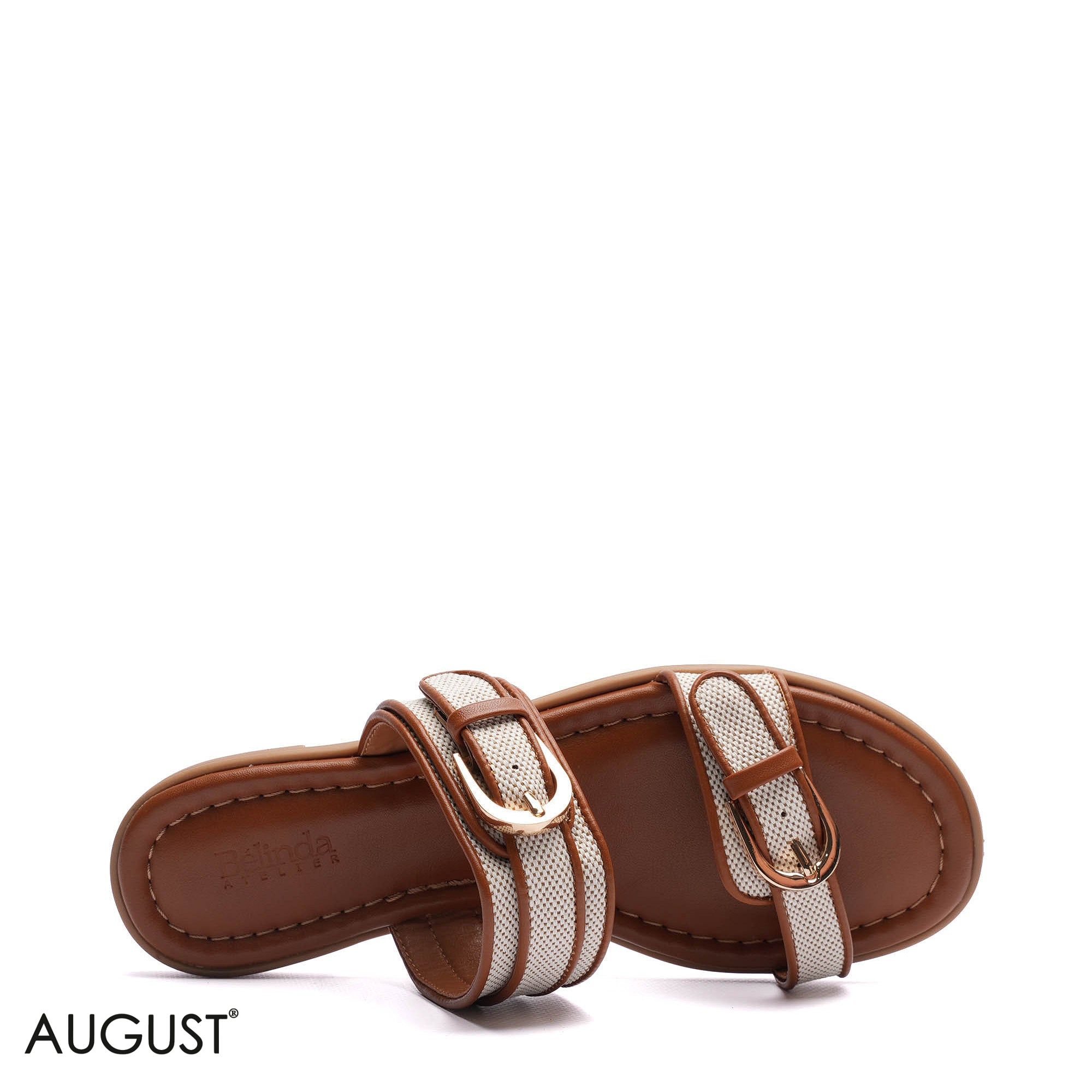 MESH DOUBLE BUCKLE SLIDERS