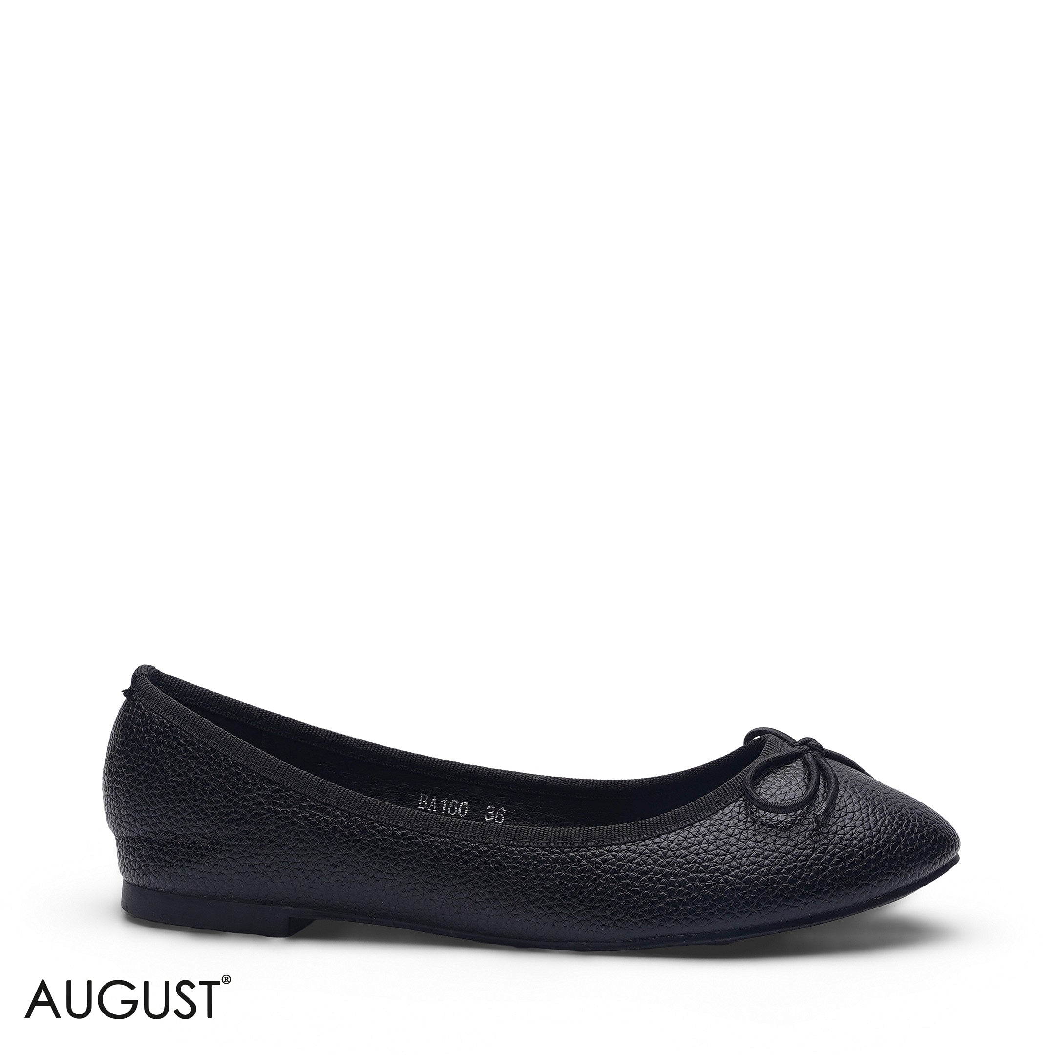 ELEGANT CLASSIC BLACK POINTED D'ORSAY FLAT