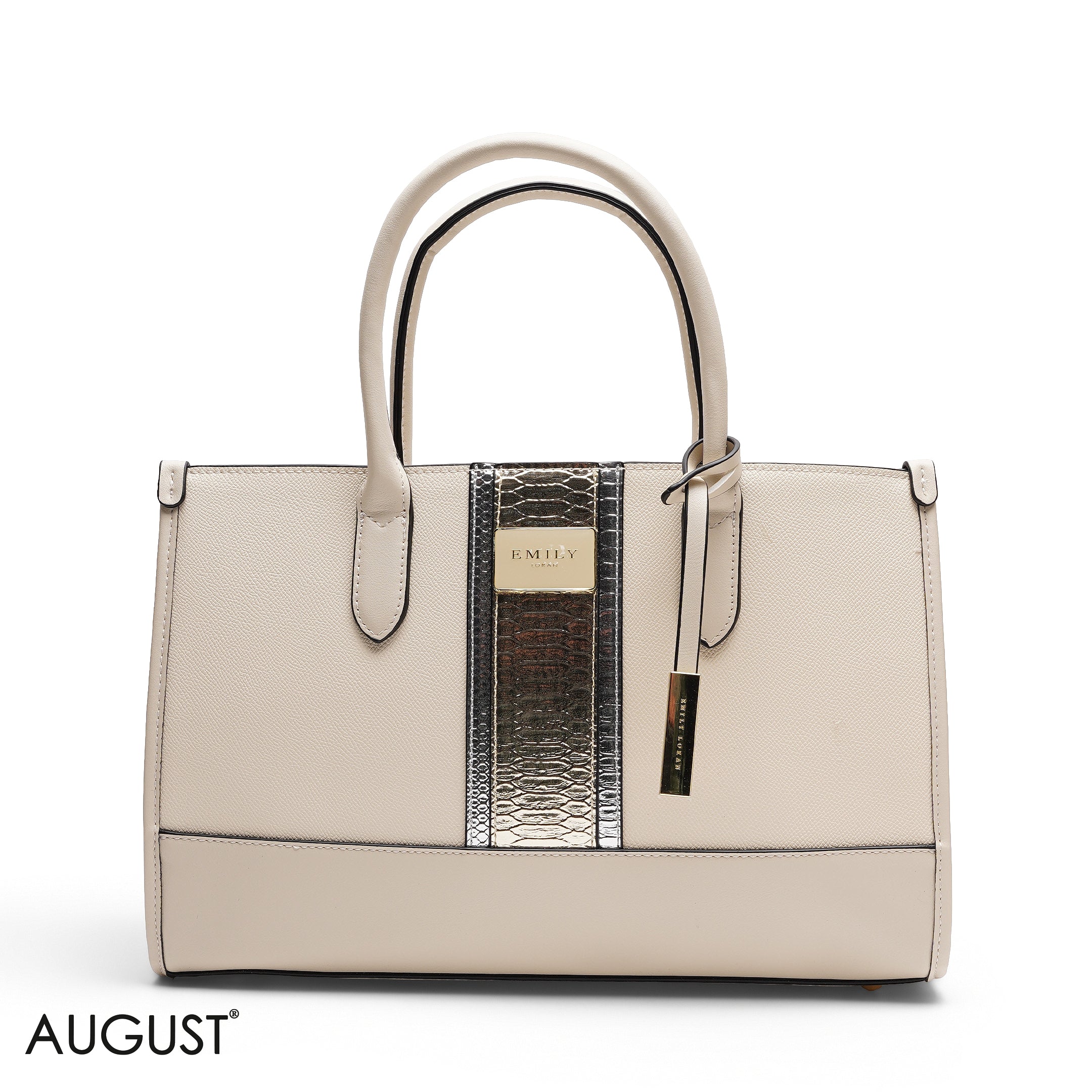 STRUCTURED TEXTURED PANEL
TOP HANDLE BAG