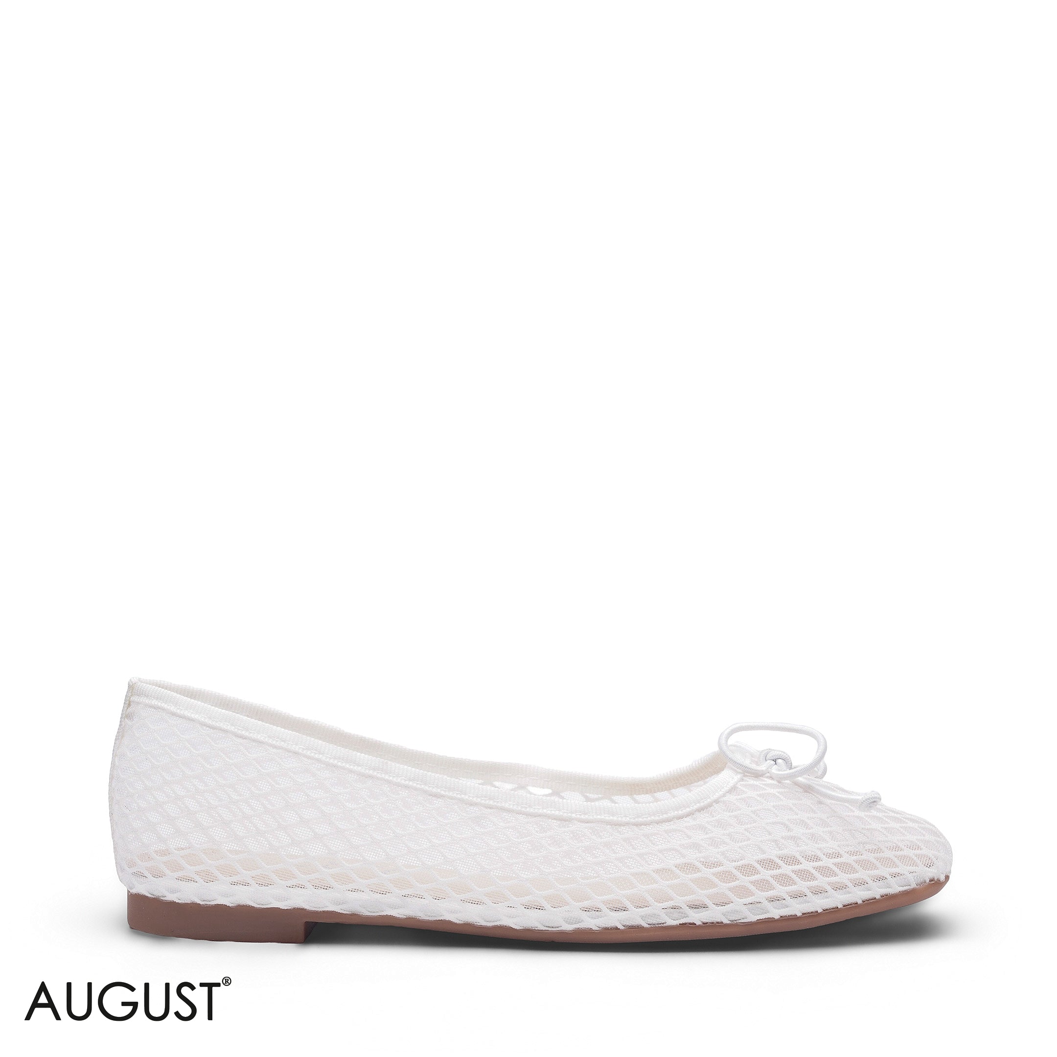 ELEGANT SOPHISTICATED WHITE MESH KNIT LIGHTWEIGHT CLASSIC LOAFER