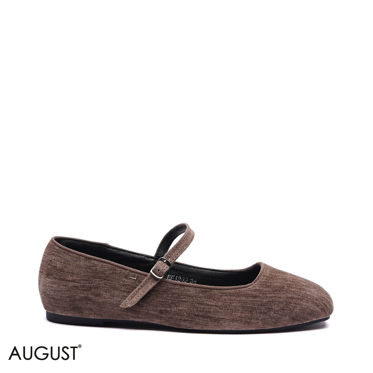 VELVET MARY JANE BALLET FLATS