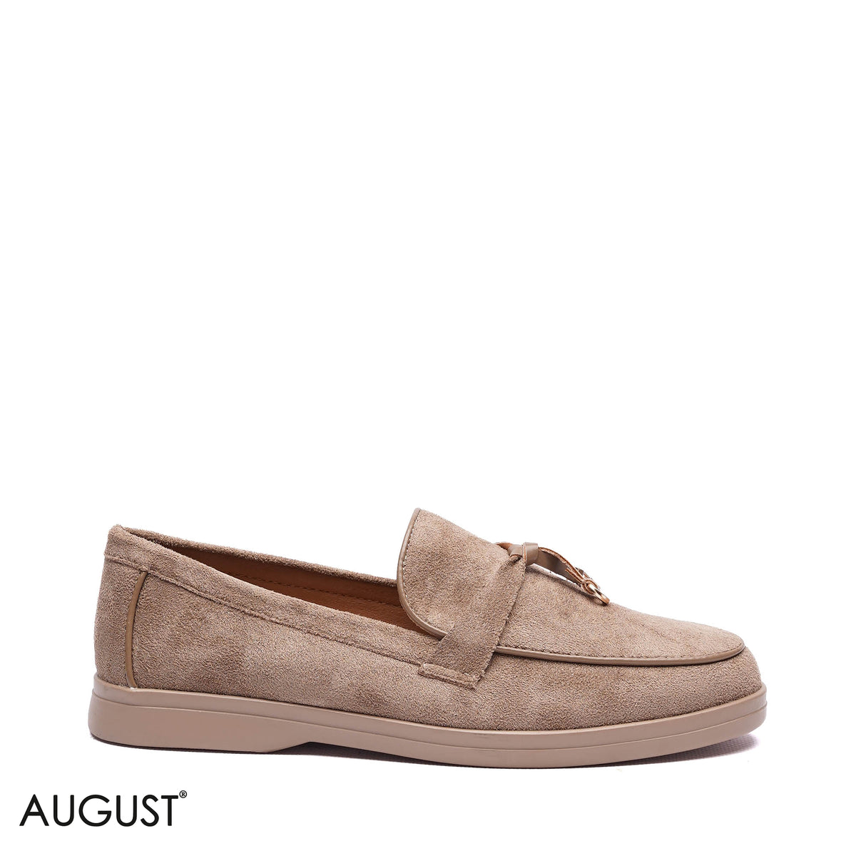 TASSELED SUEDE LOAFERS