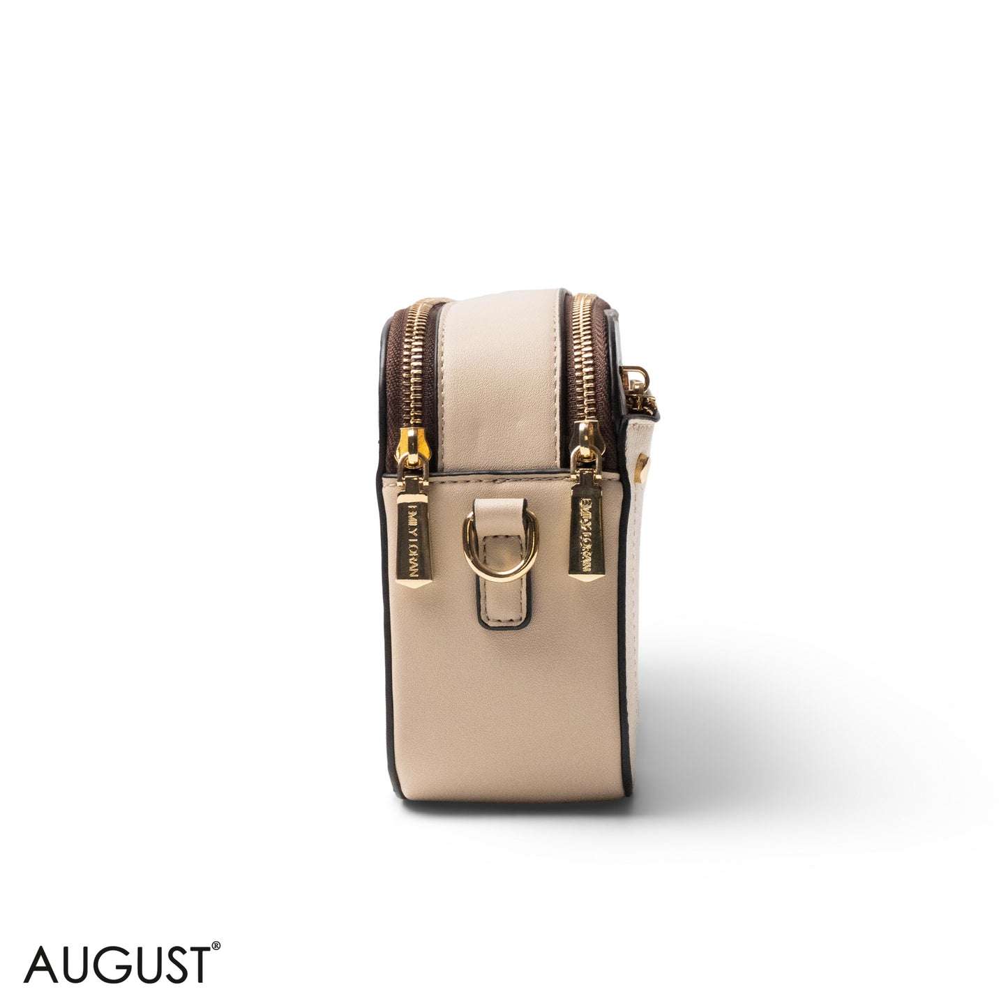 LEATHER CROSSBODY WITH DETAIL CROC TOUCH - SMALL