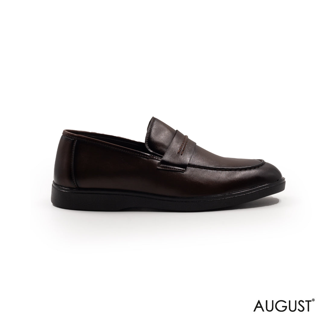 SPLIT LEATHER SPORT LOAFERS