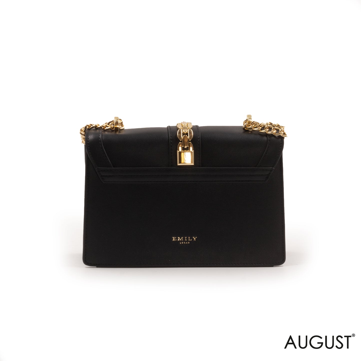 LEATHER CROSSBODY BAG WITH SNAKE DETAILS- SMALL