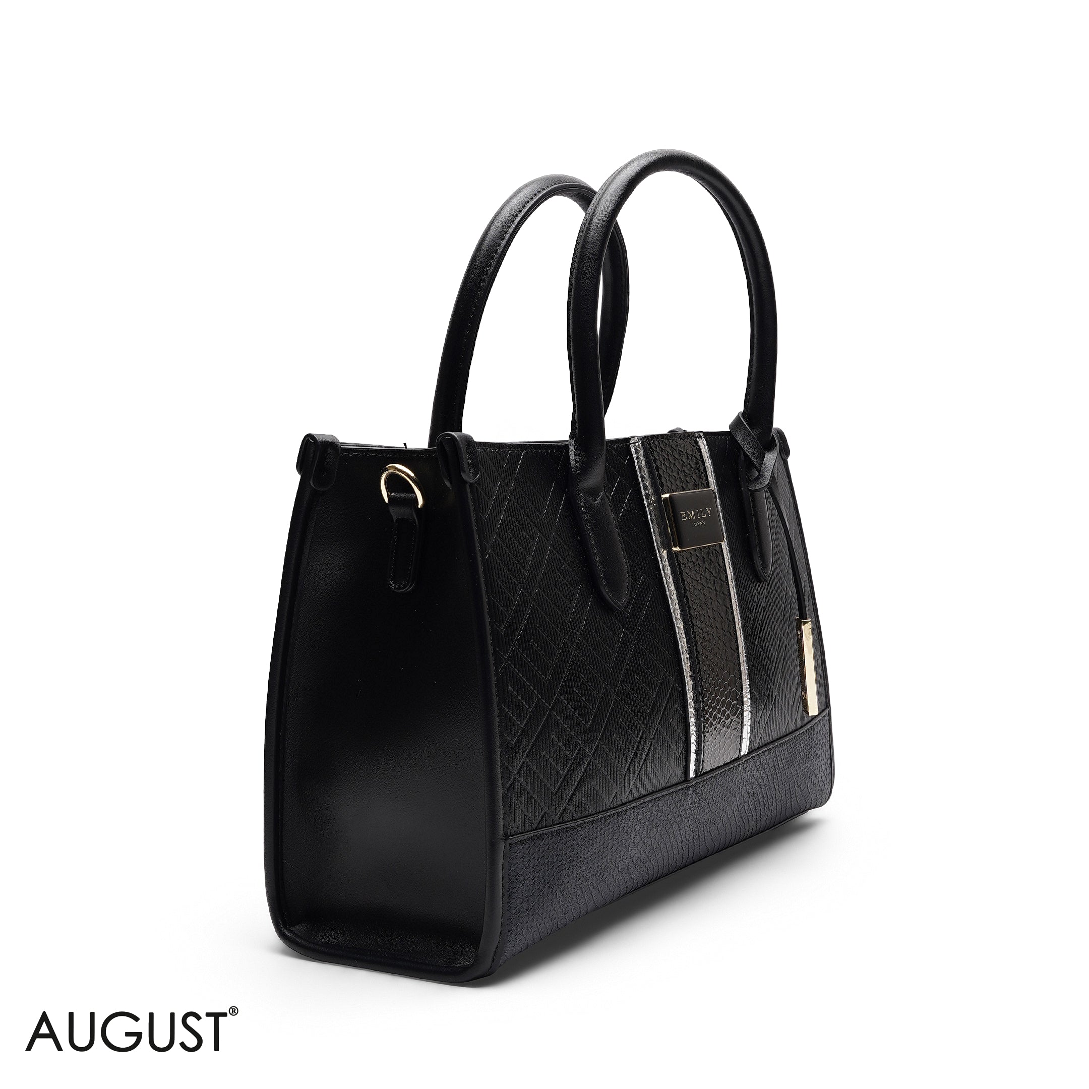 STRUCTURED TEXTURED PANEL
TOP HANDLE BAG