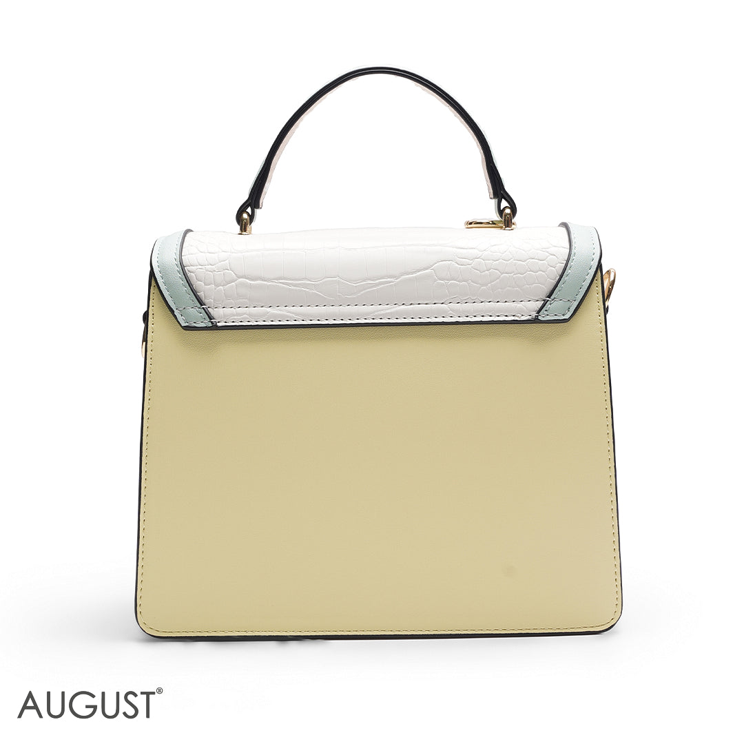 MULTI-COLOUR PASTEL SATCHEL BAG