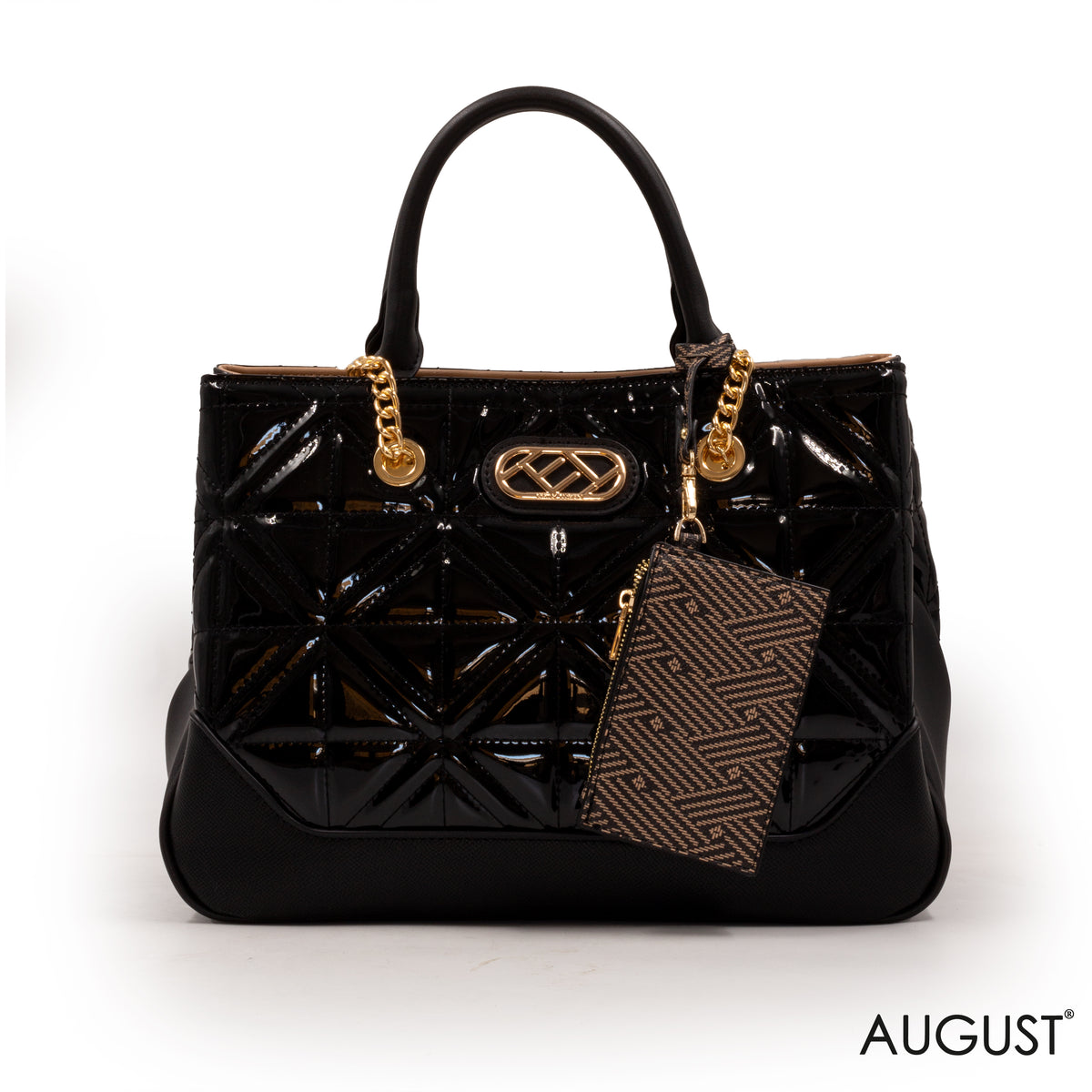 LEATHER SHOULDER BAG - LARG