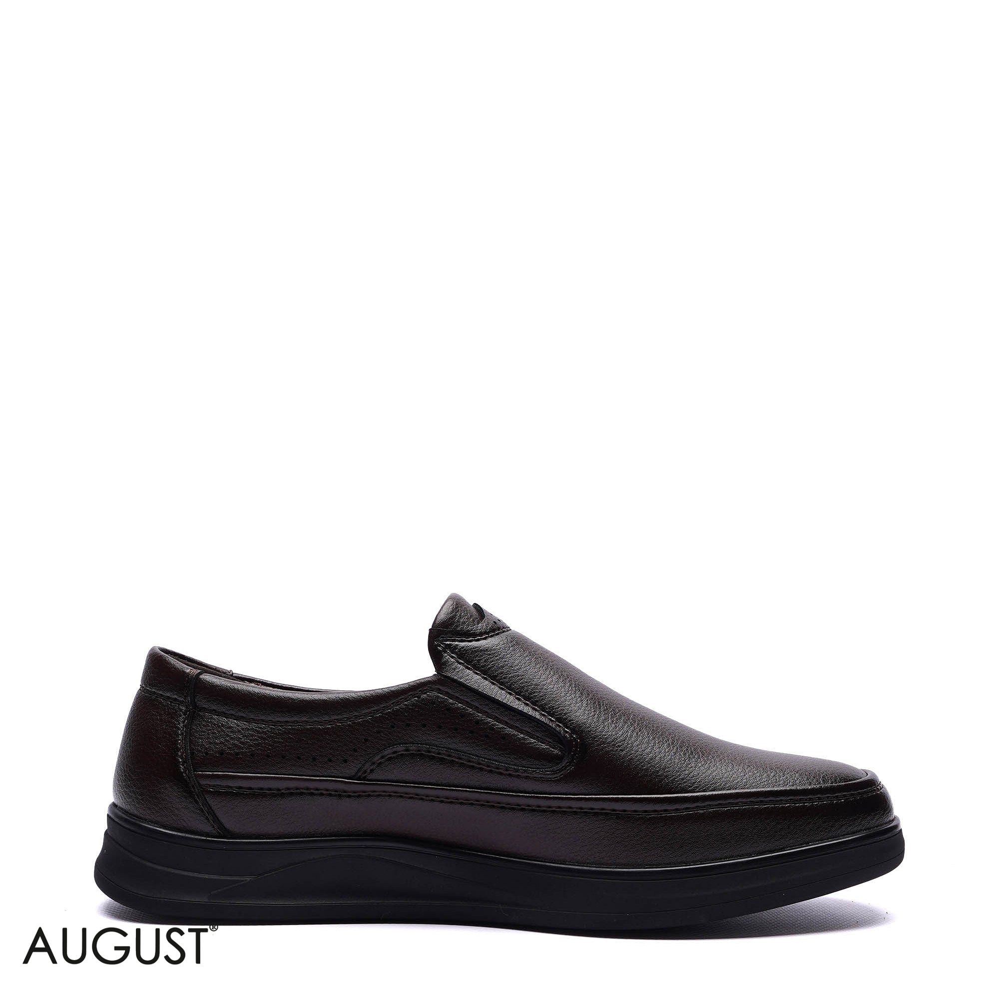 Premium Leather Comfort Slip-On Casuals