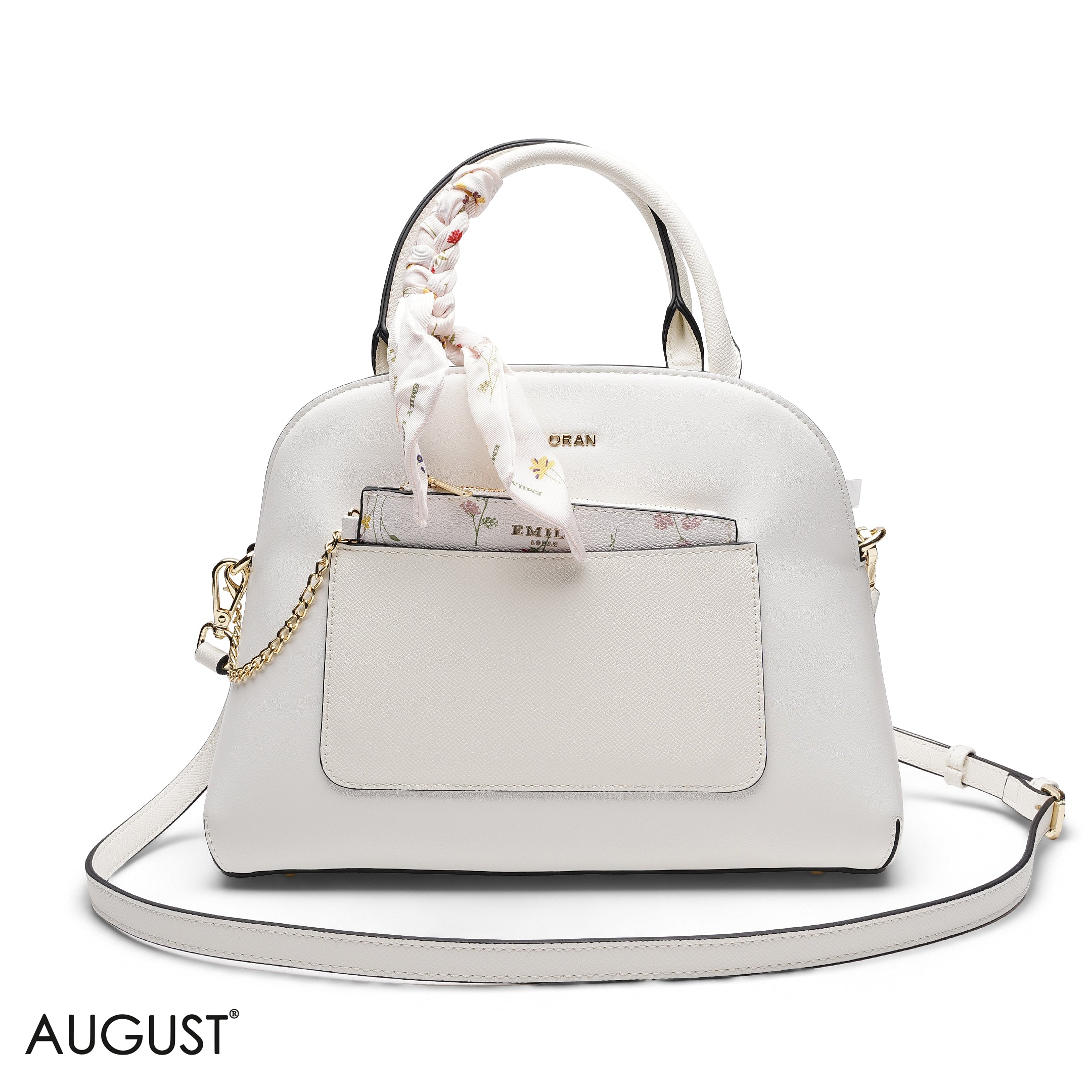 DOME TOP-HANDLE WITH A POUCH BAG