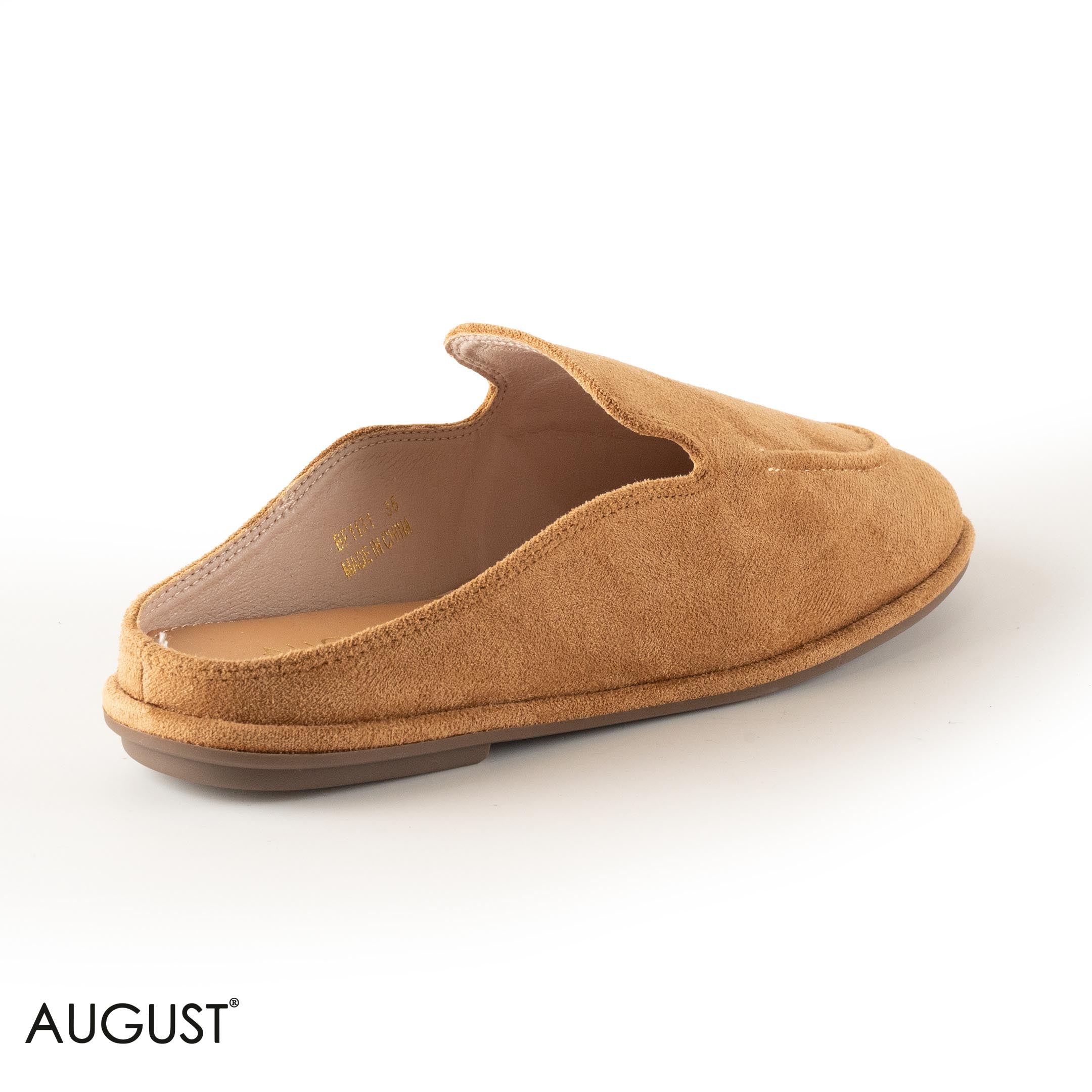 CAMEL SUEDE LEATHER WITH THIN SLIPPERS