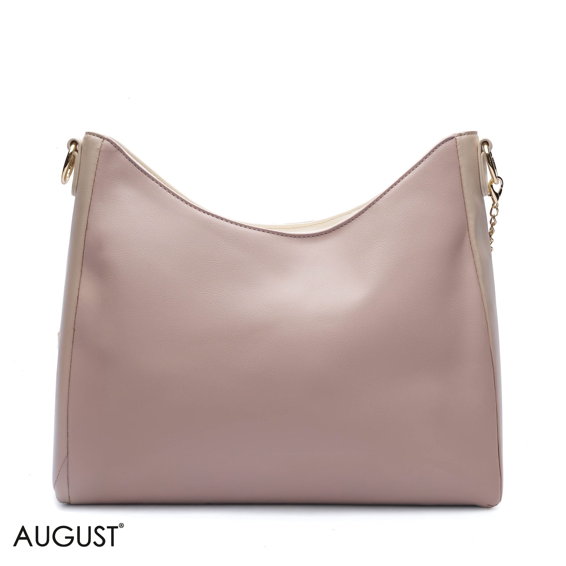 EMBOSSED ROSE SHOULDER BAG SET