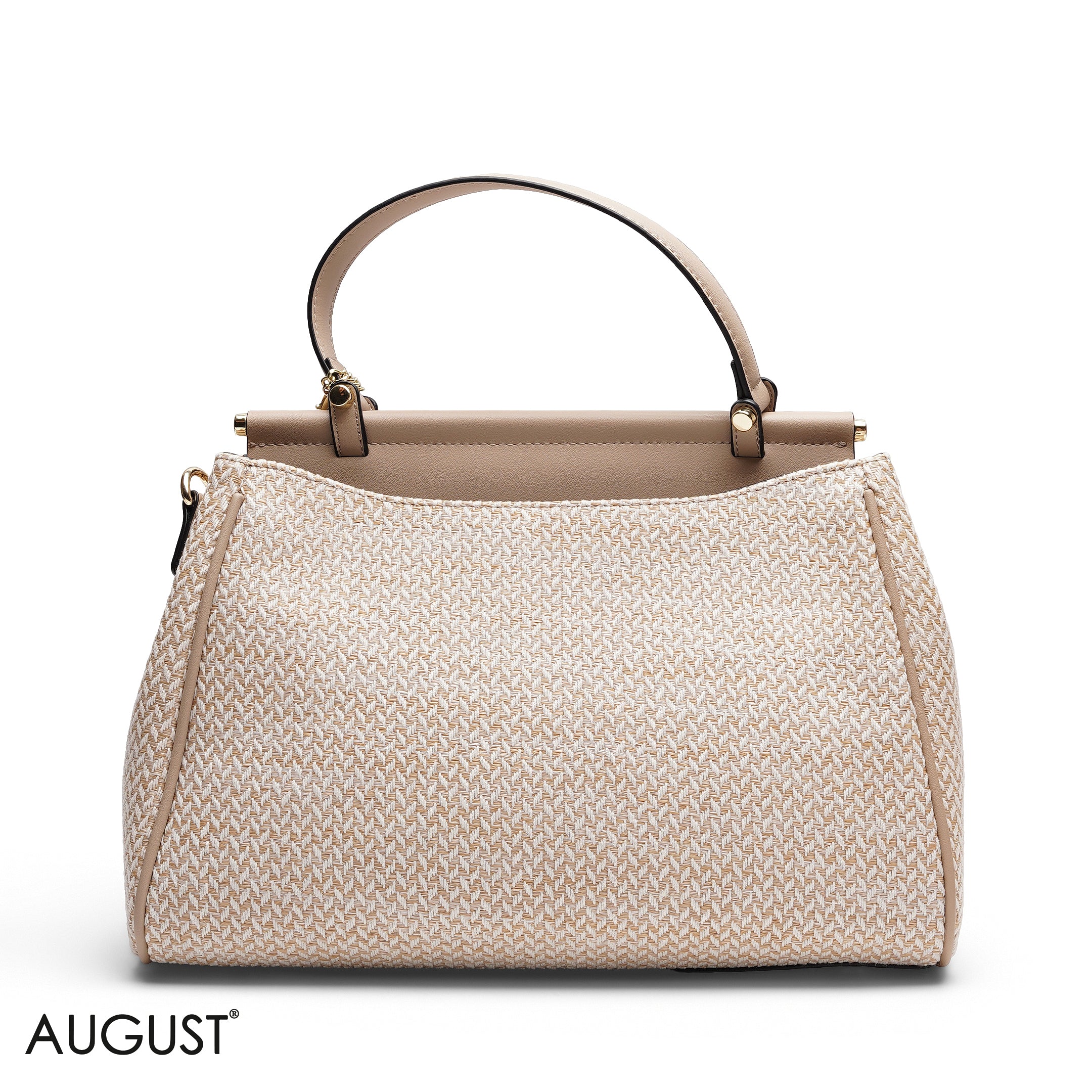 EMILY LORAN BEIGE CANVAS BAG