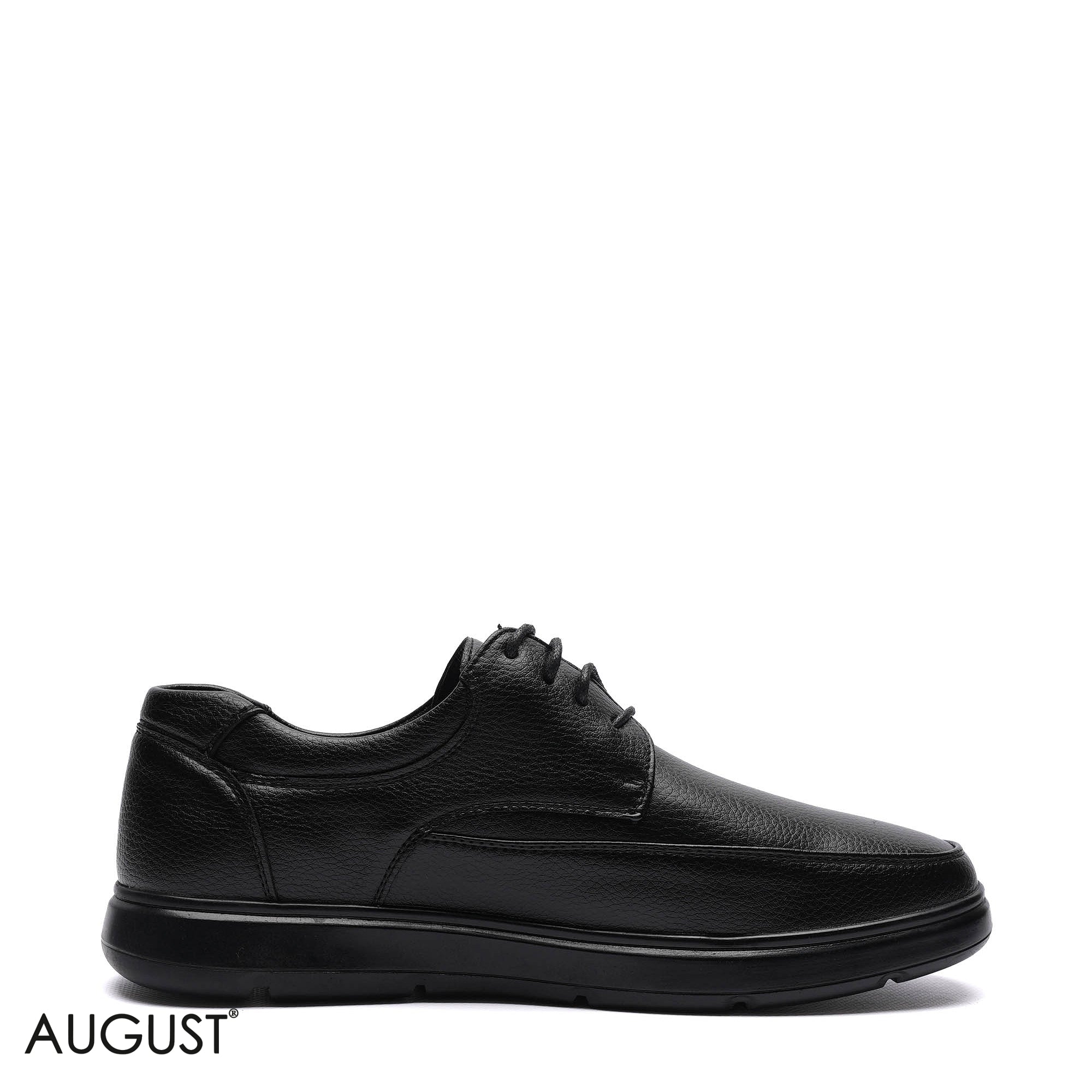Premium Leather Smart Lace-Up Shoes