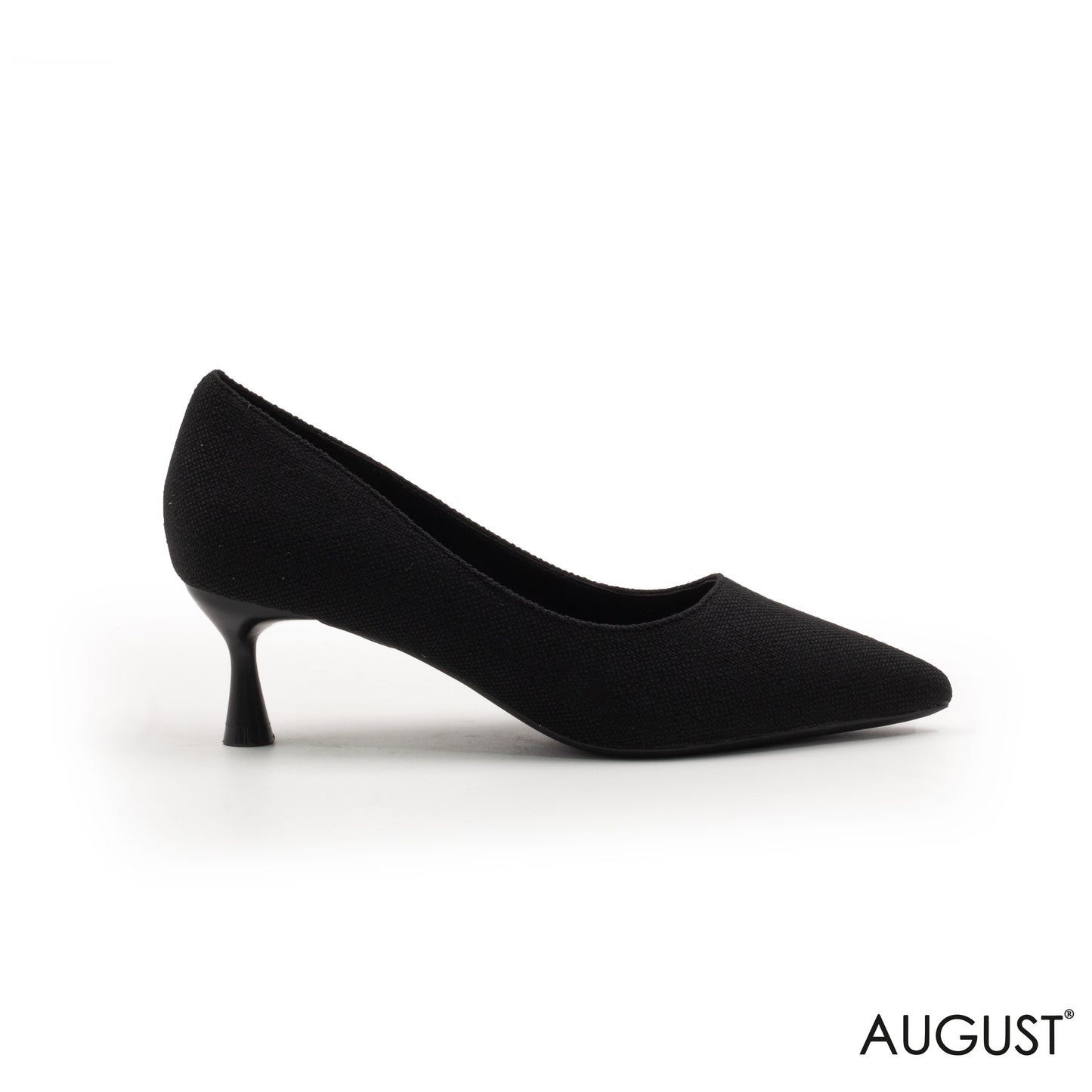 LOW-HEEL LEATHER SHOES