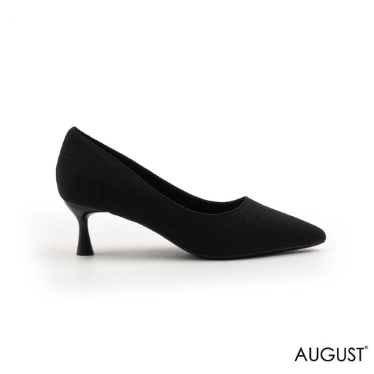 LOW-HEEL LEATHER SHOES
