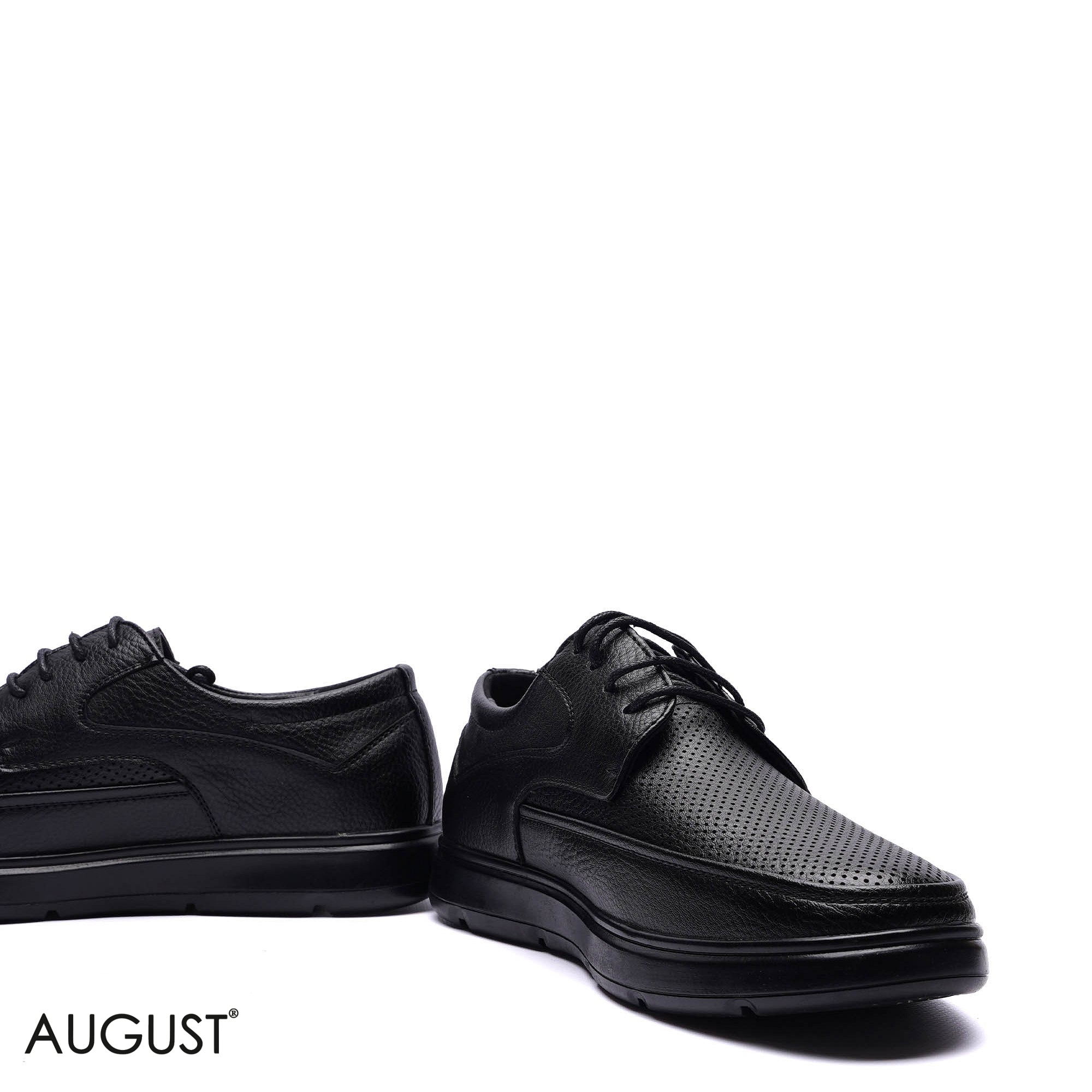 Premium Leather Perforated Comfort Casuals