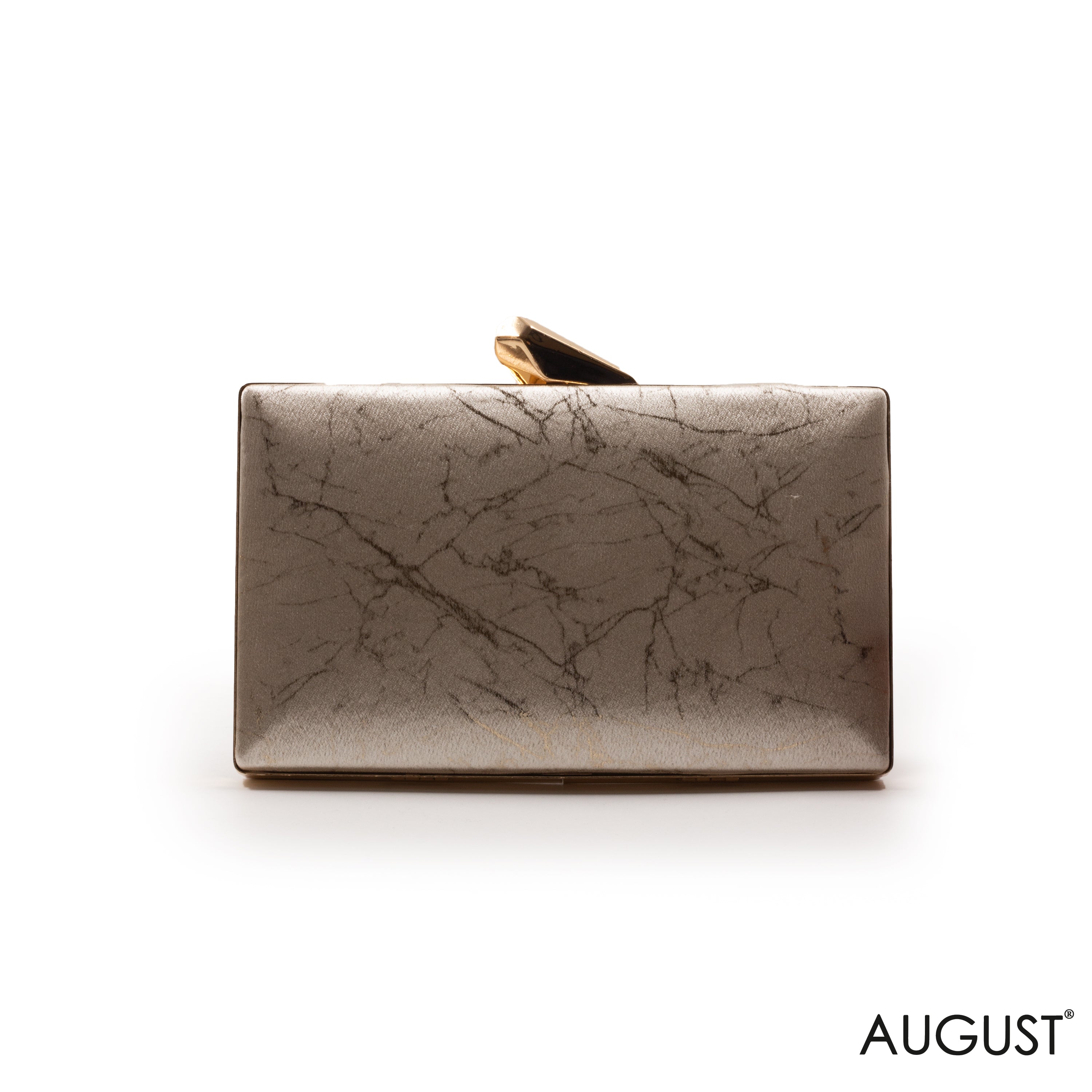 MINI TEXTURED LEATHER WALLET WITH FLAP