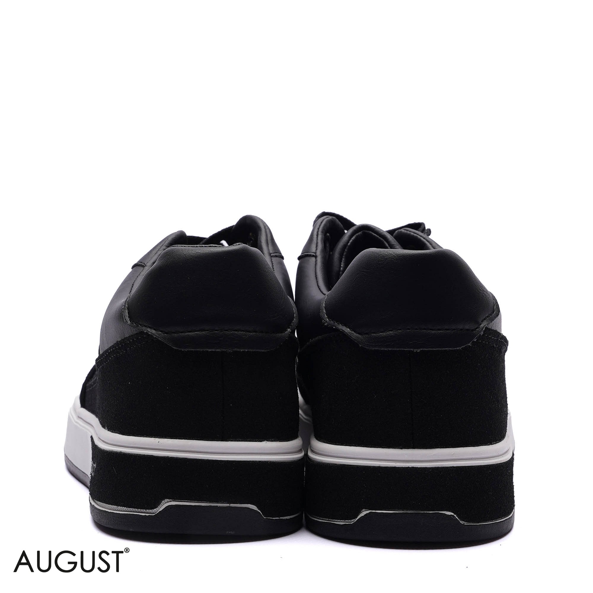 Premium Leather & Suede Mixed Sneakers