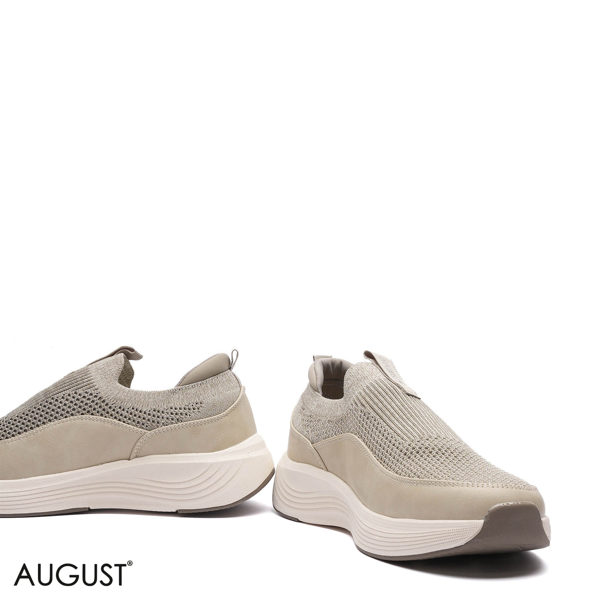 Premium Knit Sport Slip-Ons