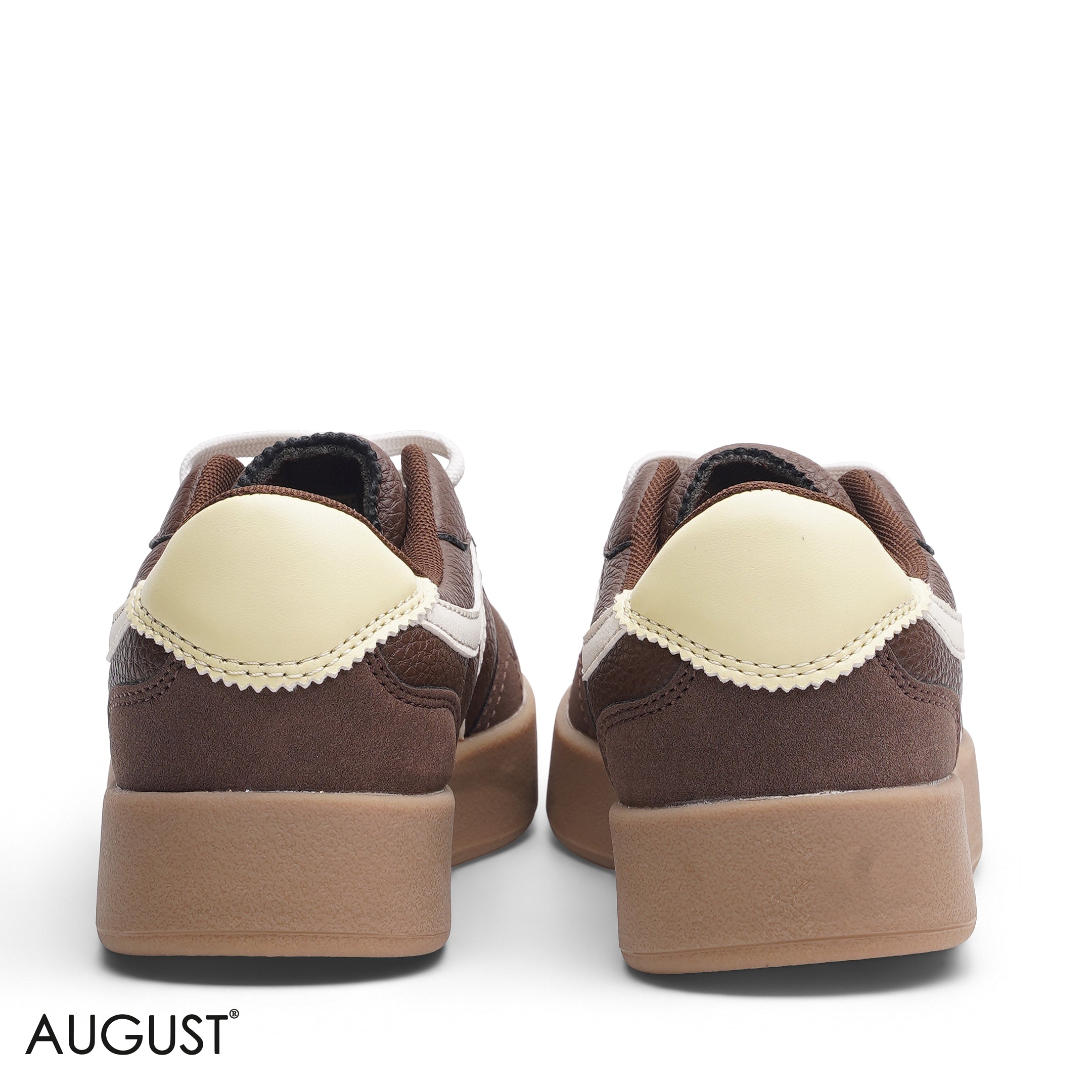 BROWN SUEDE LEATHER
SNEAKERS WITH RUBBER SOLE