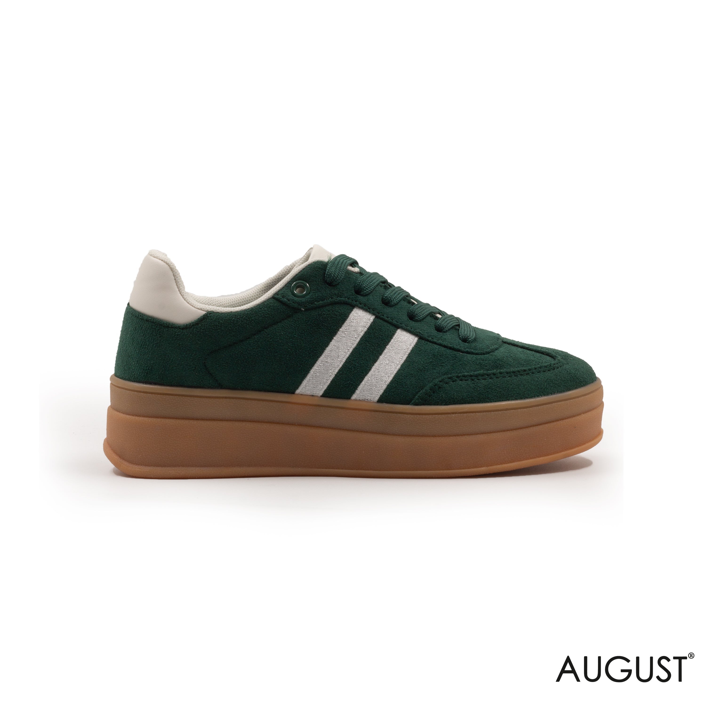MODREN SUEDE SPORTY STRIPE, PLATFORM SNEAKERS