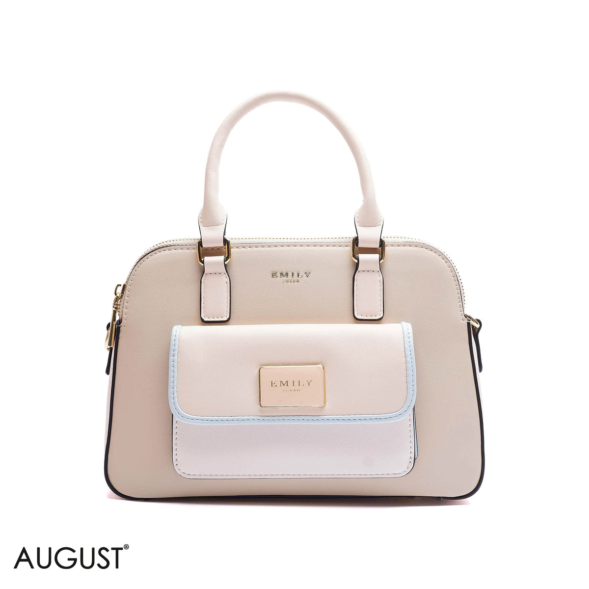 DOME FRONT-POCKET HANDBAG - SMALL