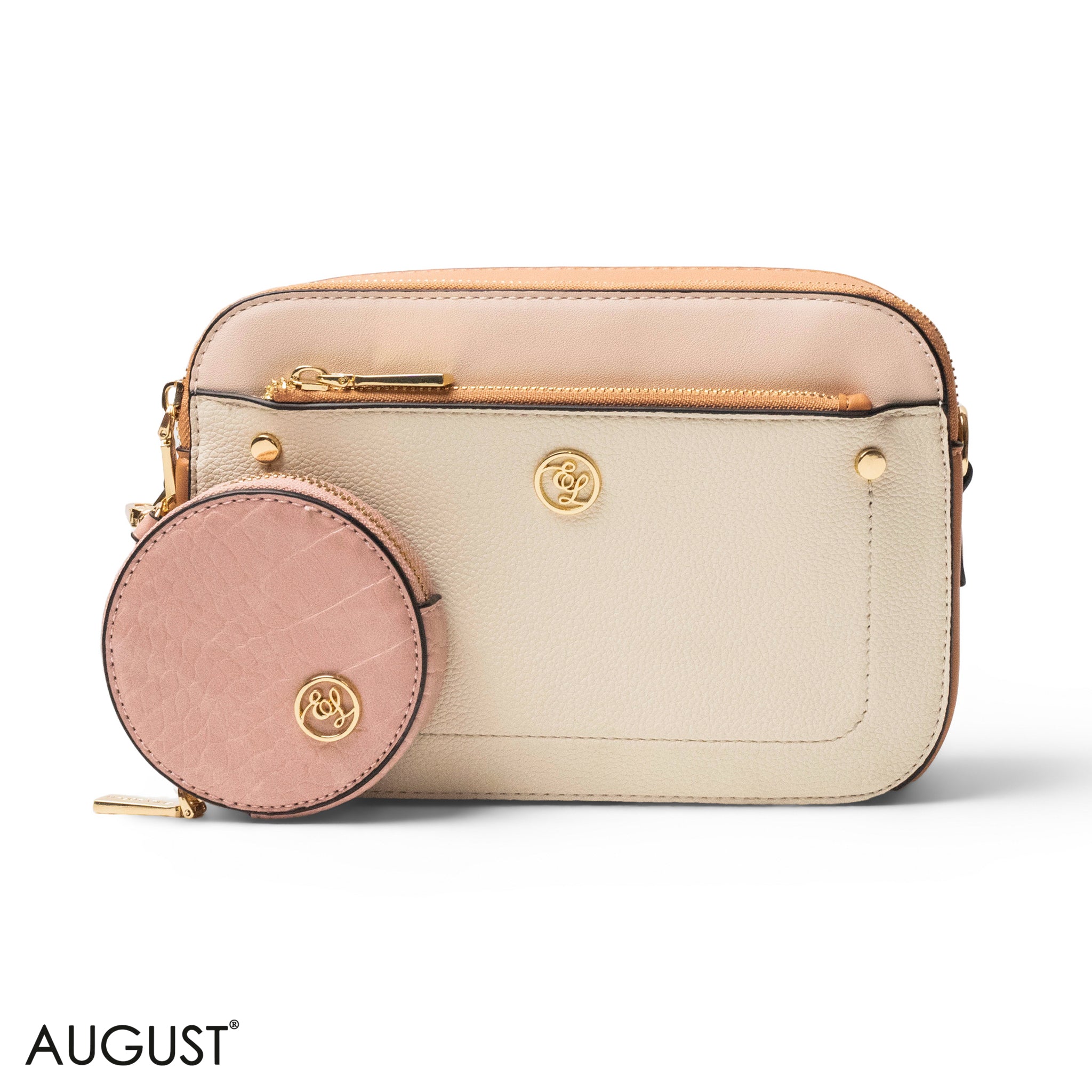 CROC LEATHER CROSSBODY WITH SNAKE DETAIL TOUCH - SMALL