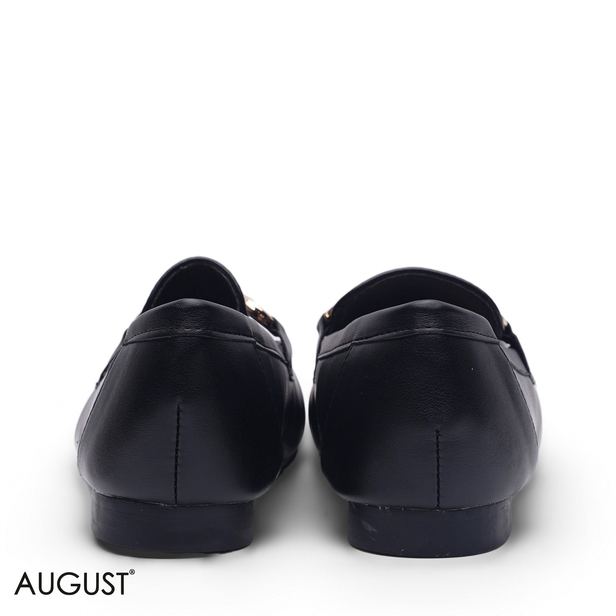 BLACK PREMIUM CLASSIC LEATHER BUCKLE LOAFER