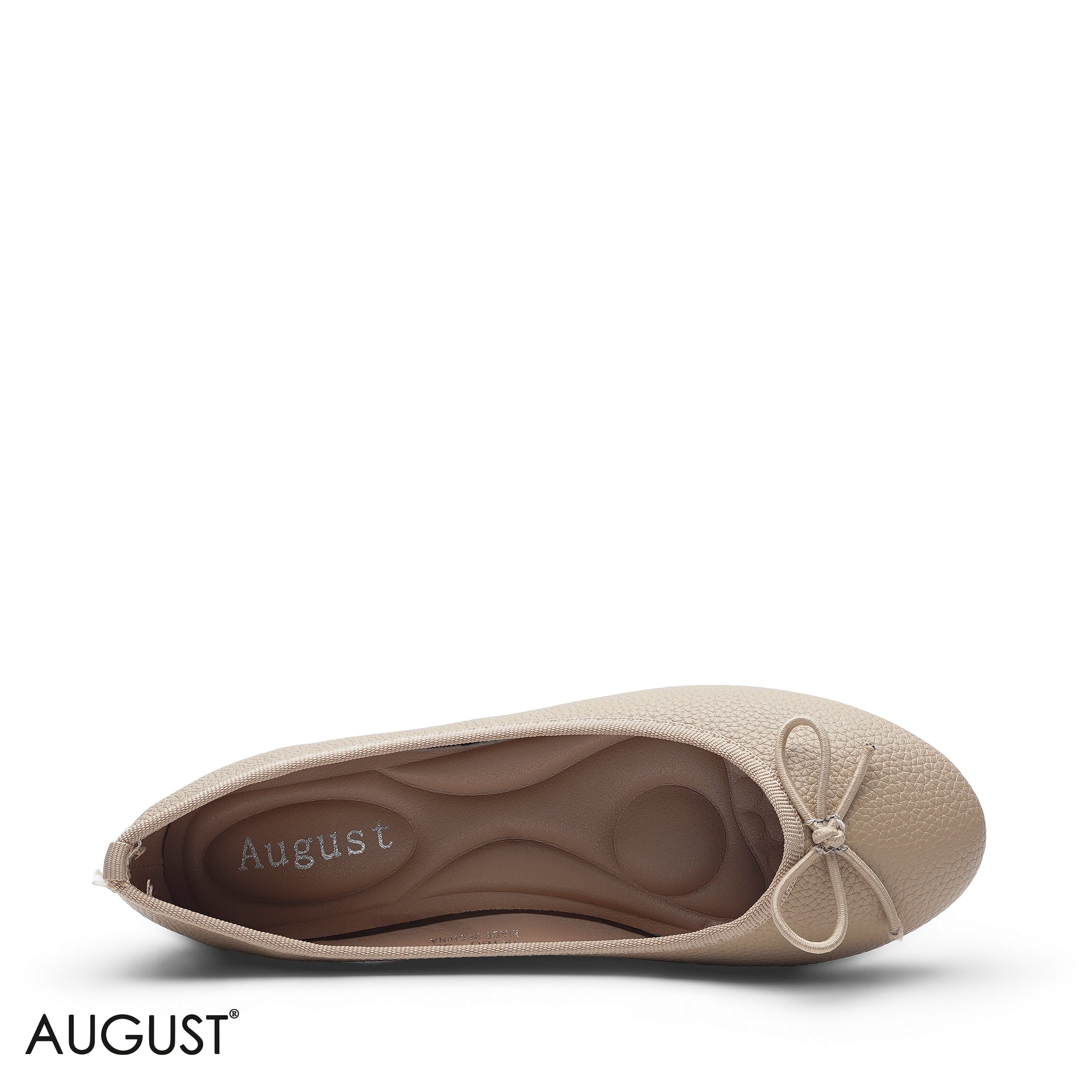 ELEGANT NATURAL BEIGE POINTED D'ORSAY FLAT