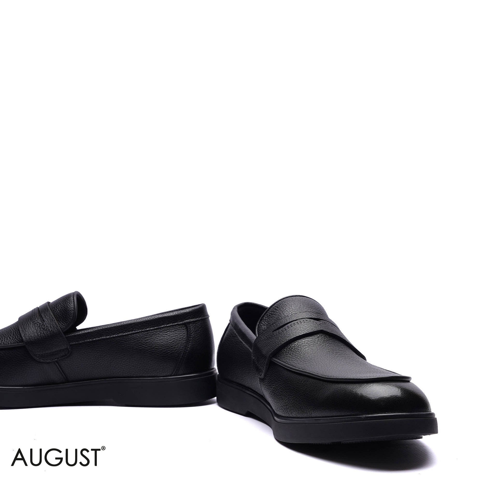 Premium Leather Penny Loafers