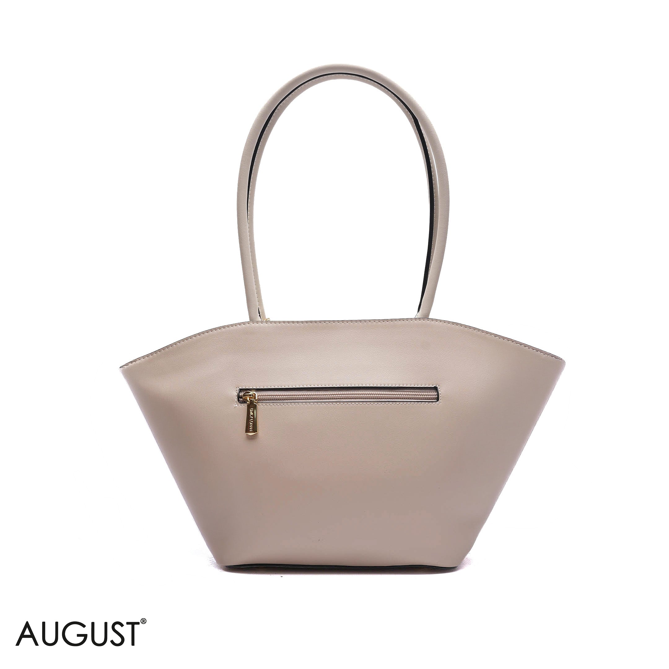 EXPANDABLE SHOULDER BAG WITH POUCH