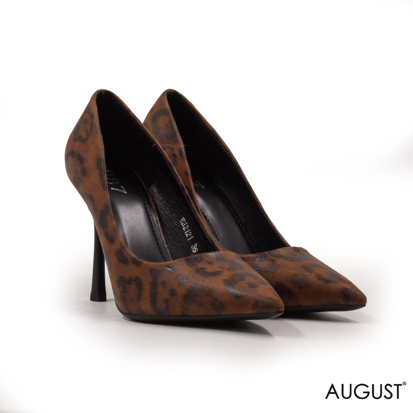 ANIMAL PRINT LEATHER SHOES