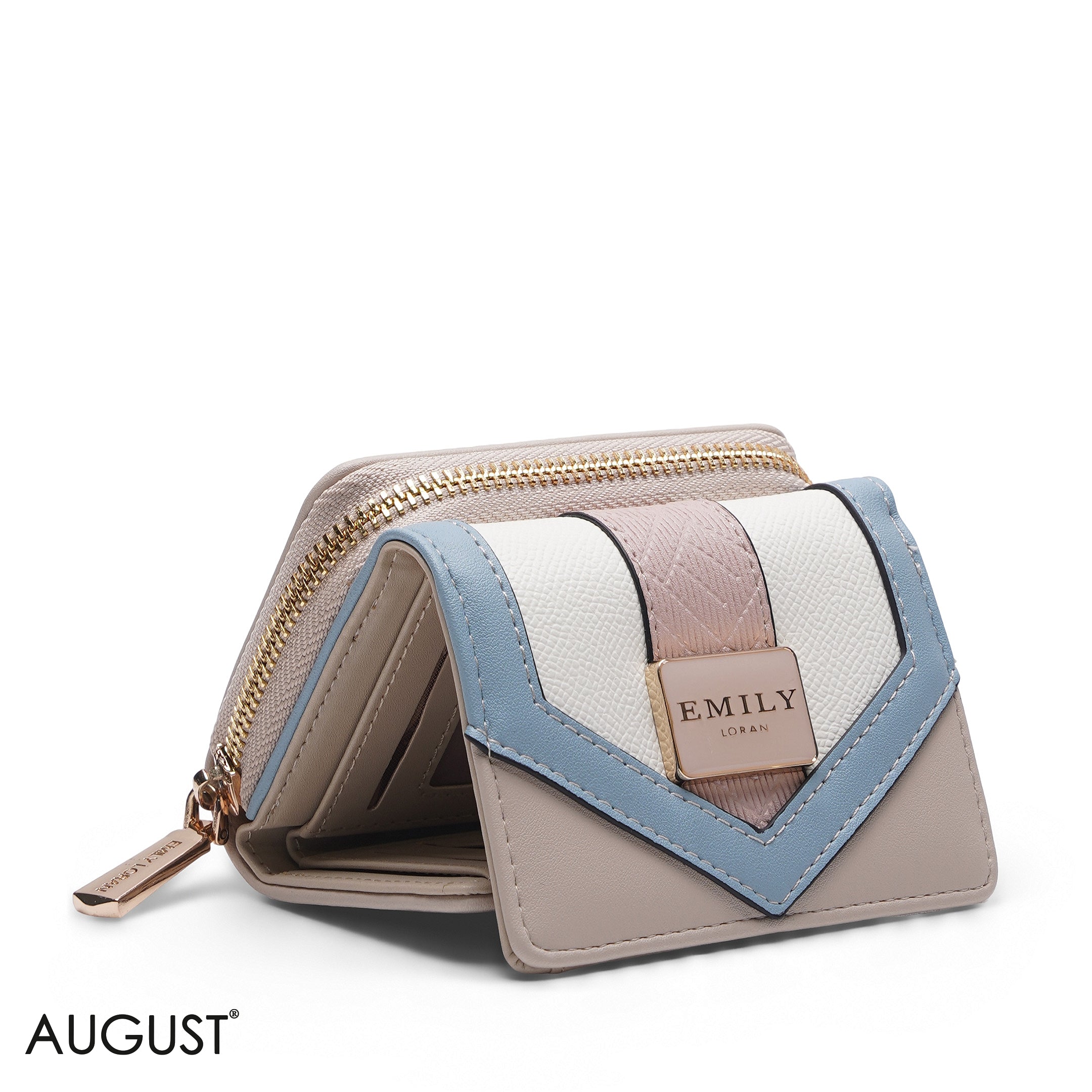 MULTI COLOR ZIP-AROUND WALLE