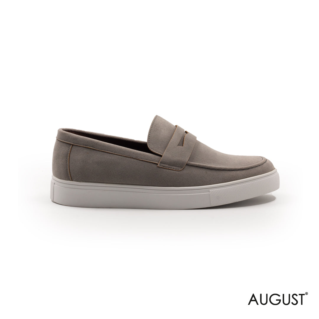 SPLIT SUEDE SPORT LOAFERS