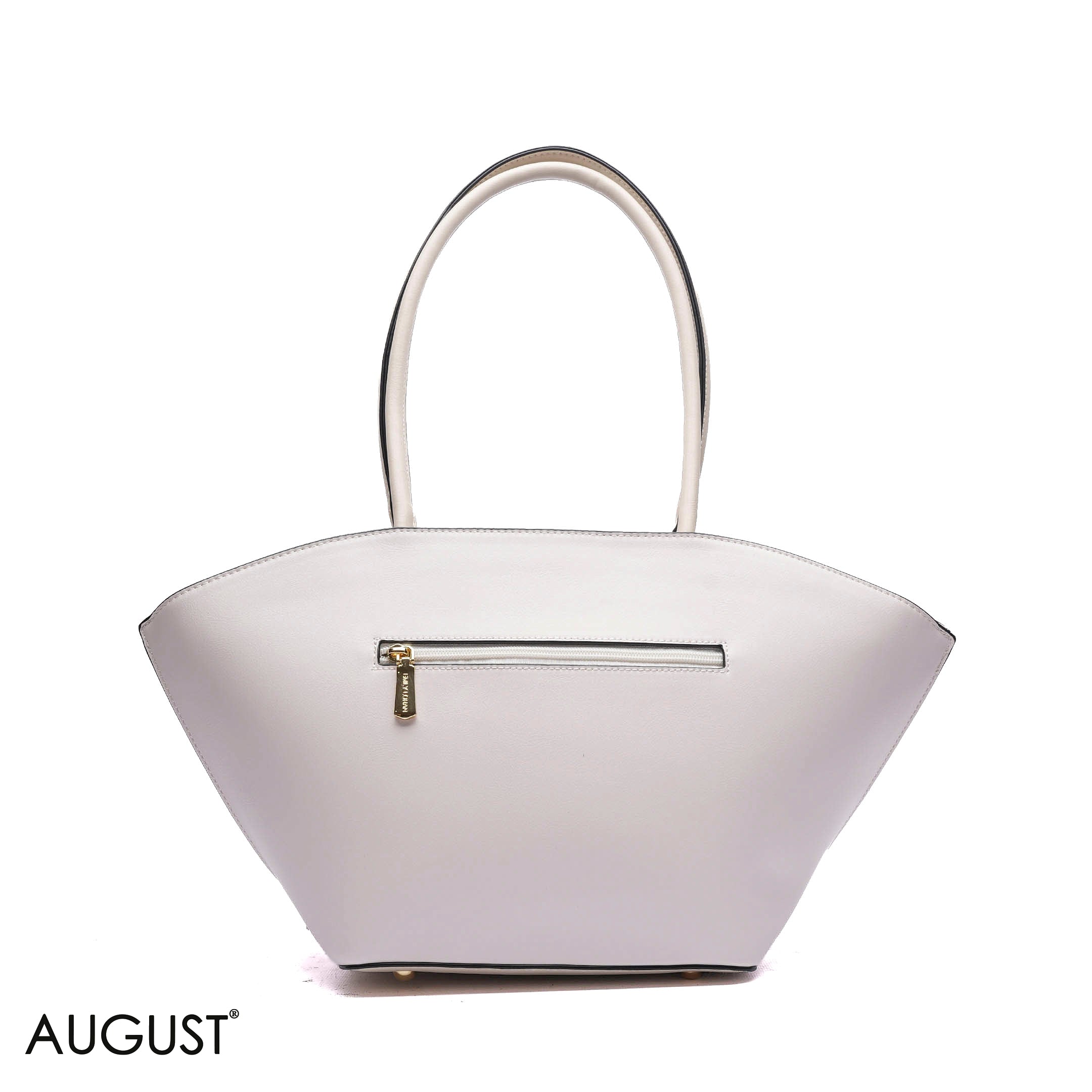 EXPANDABLE SHOULDER BAG WITH POUCH
